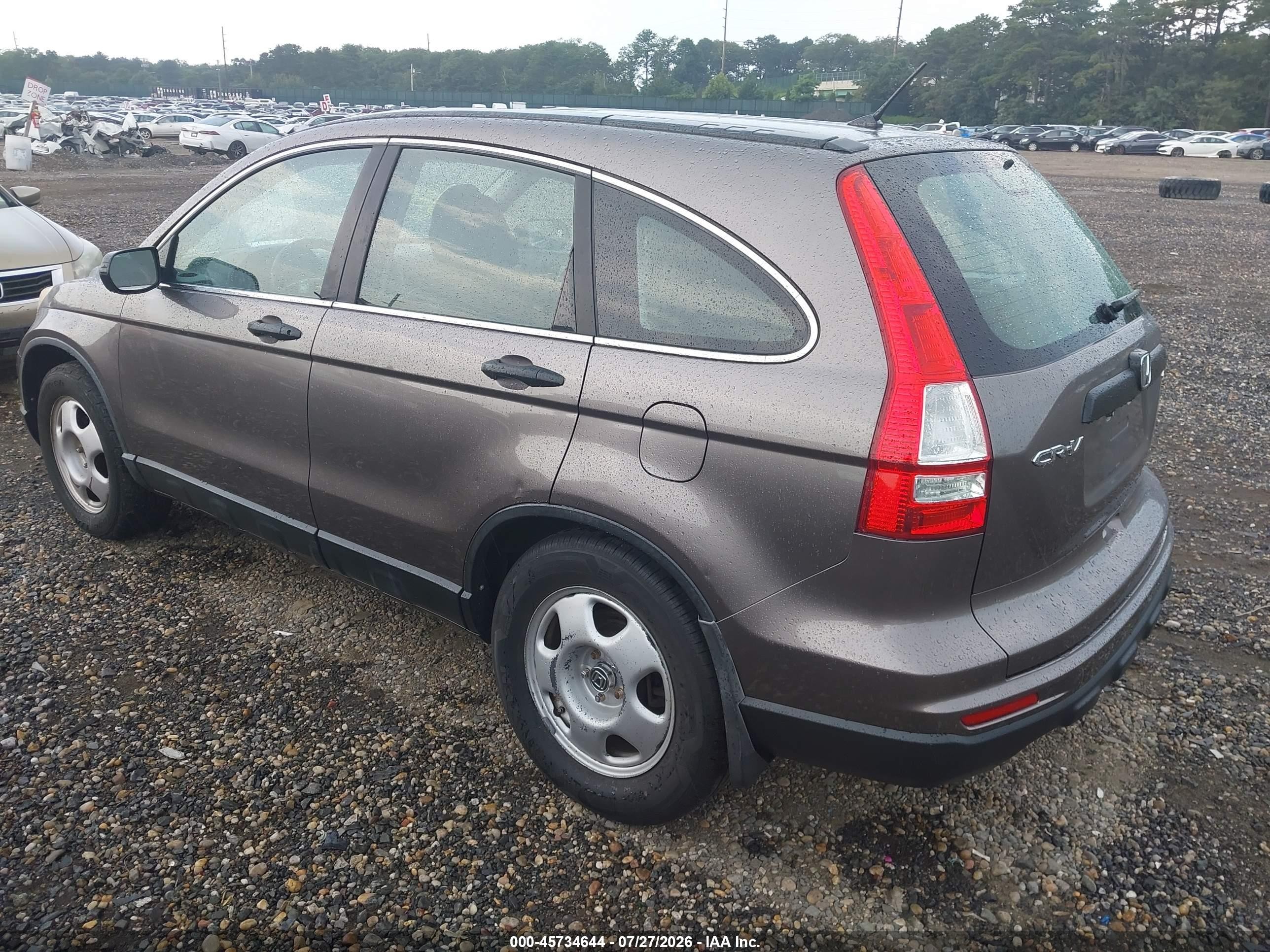 2011 Honda Cr-v Lx Brown vin: 5J6RE4H3XBL058420
