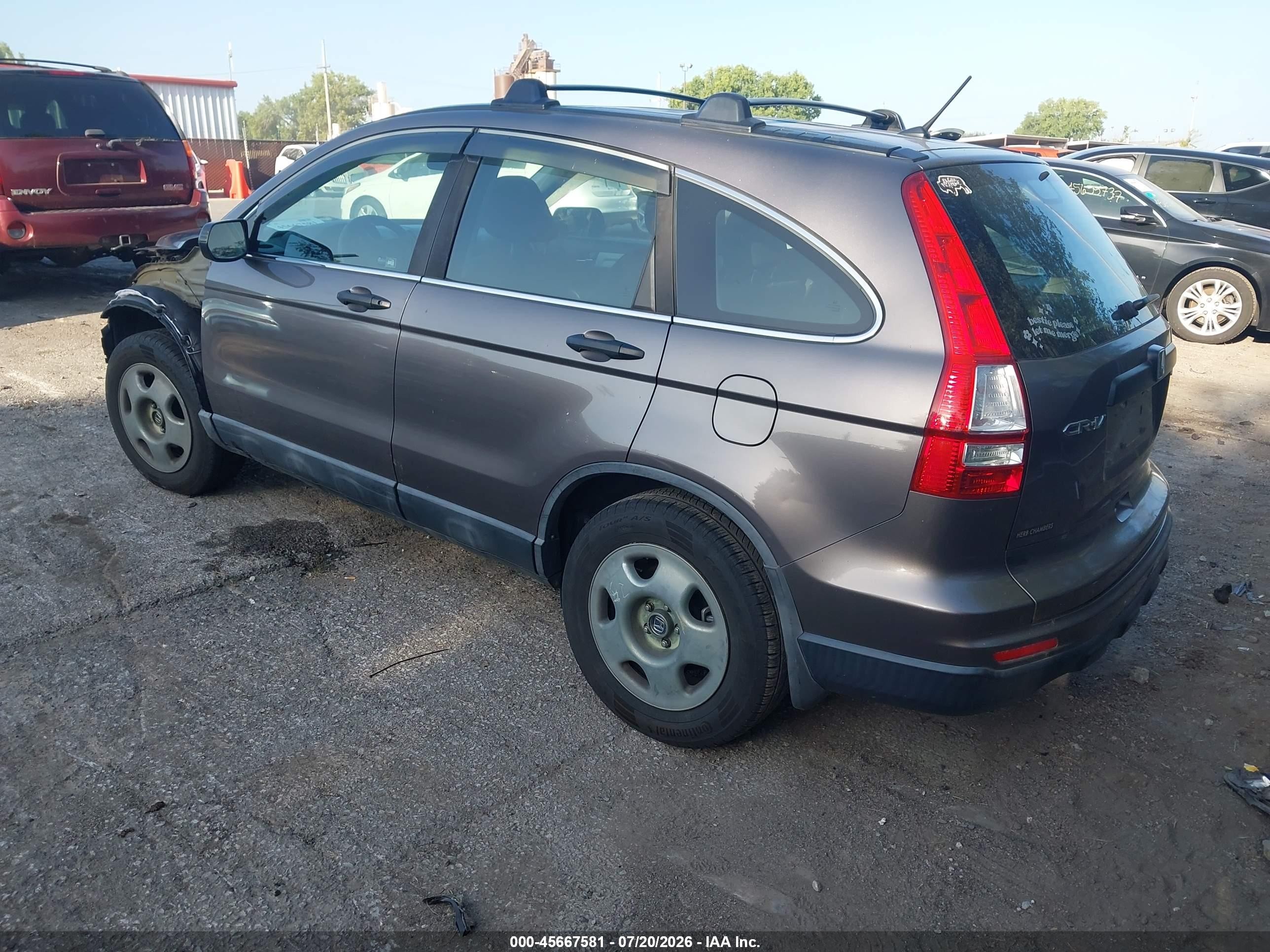 2011 Honda Cr-v Lx Silver vin: 5J6RE4H3XBL058465