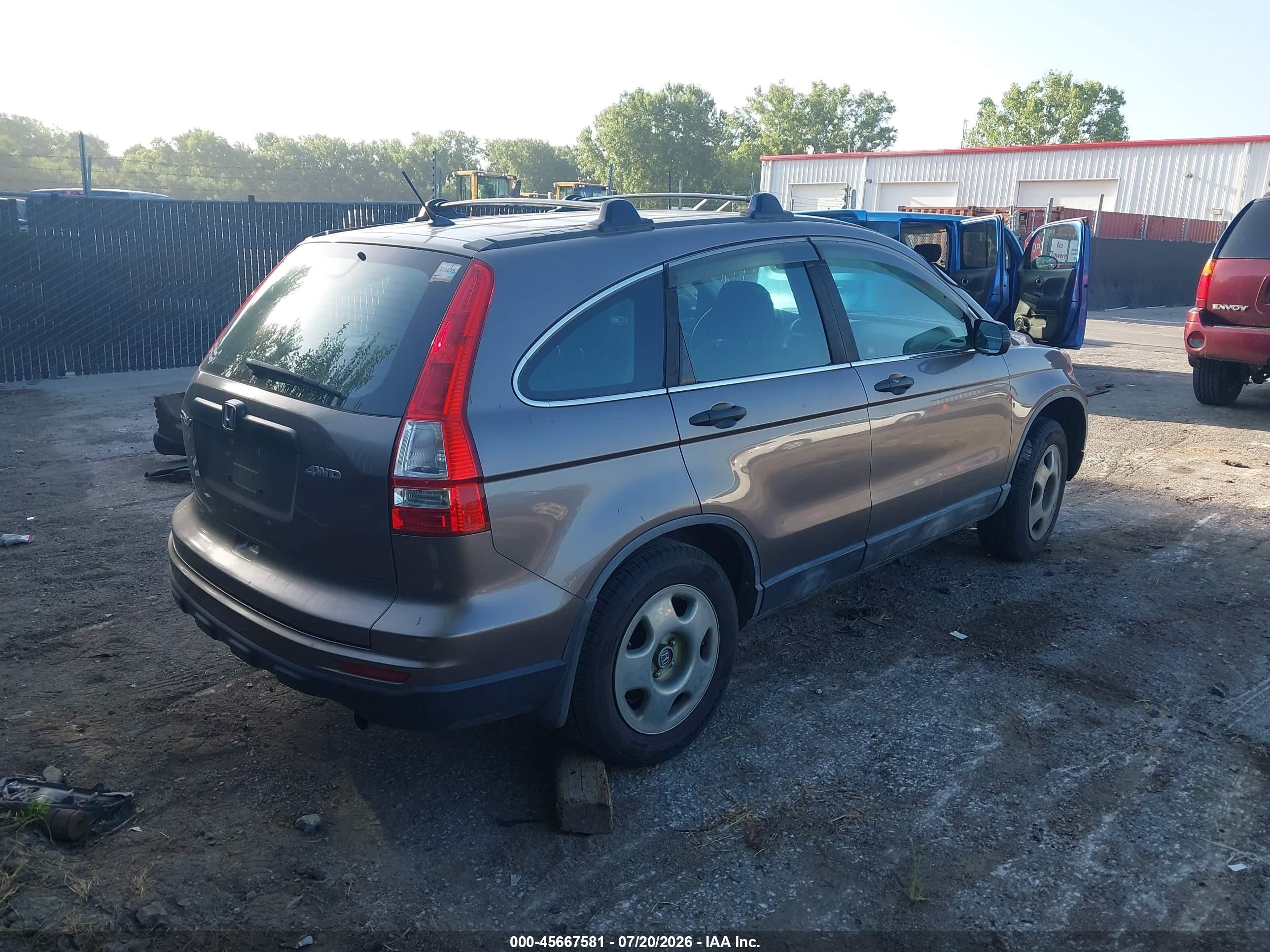 2011 Honda Cr-v Lx Silver vin: 5J6RE4H3XBL058465