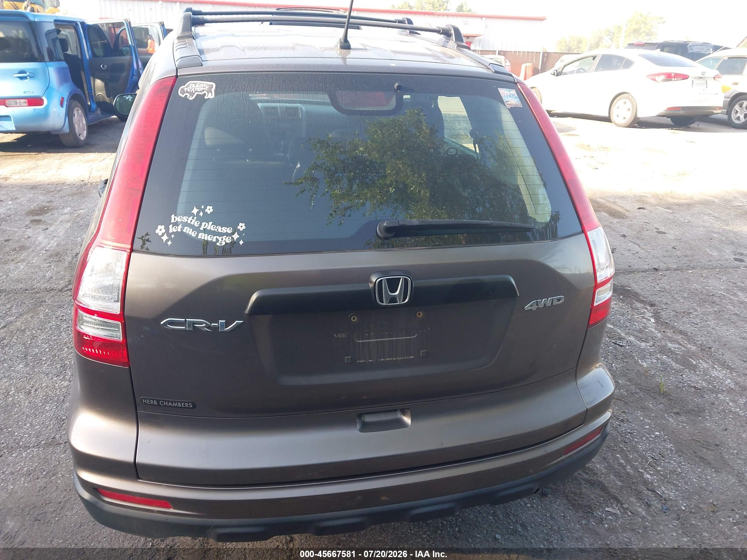 2011 Honda Cr-v Lx Silver vin: 5J6RE4H3XBL058465