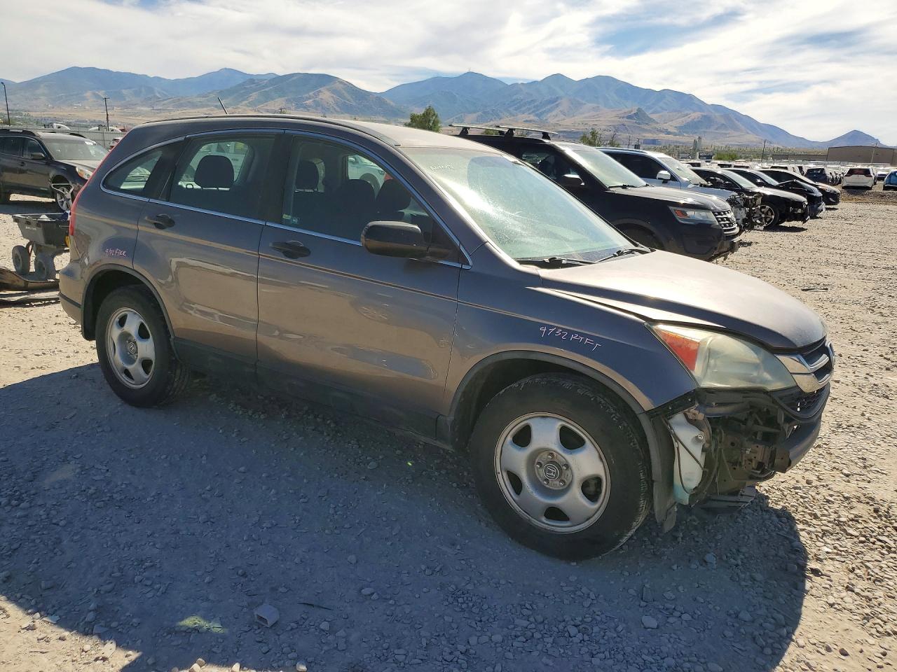 2011 Honda Cr-v Lx Brown vin: 5J6RE4H3XBL083169