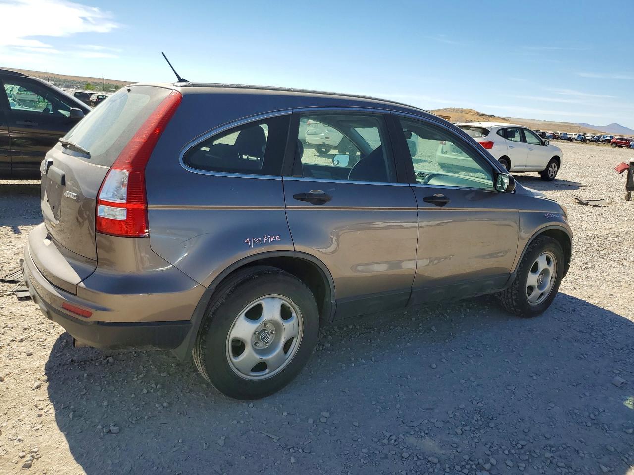 2011 Honda Cr-v Lx Brown vin: 5J6RE4H3XBL083169