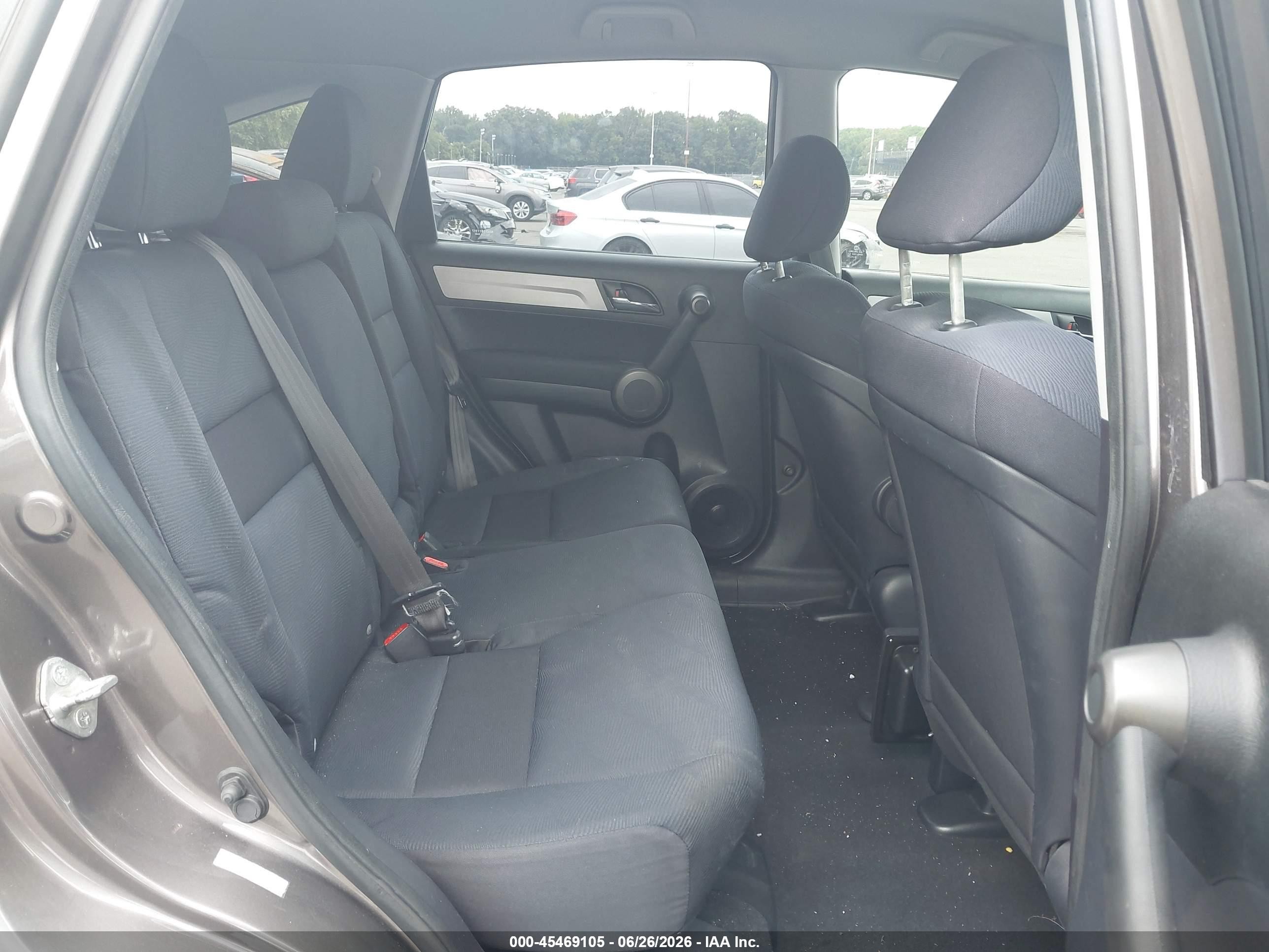 2011 Honda Cr-v Lx Gray vin: 5J6RE4H3XBL097623