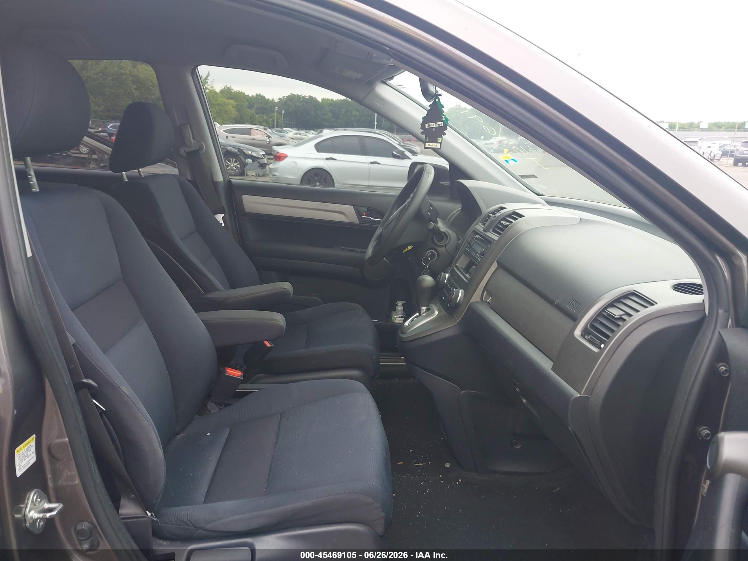 2011 Honda Cr-v Lx Gray vin: 5J6RE4H3XBL097623