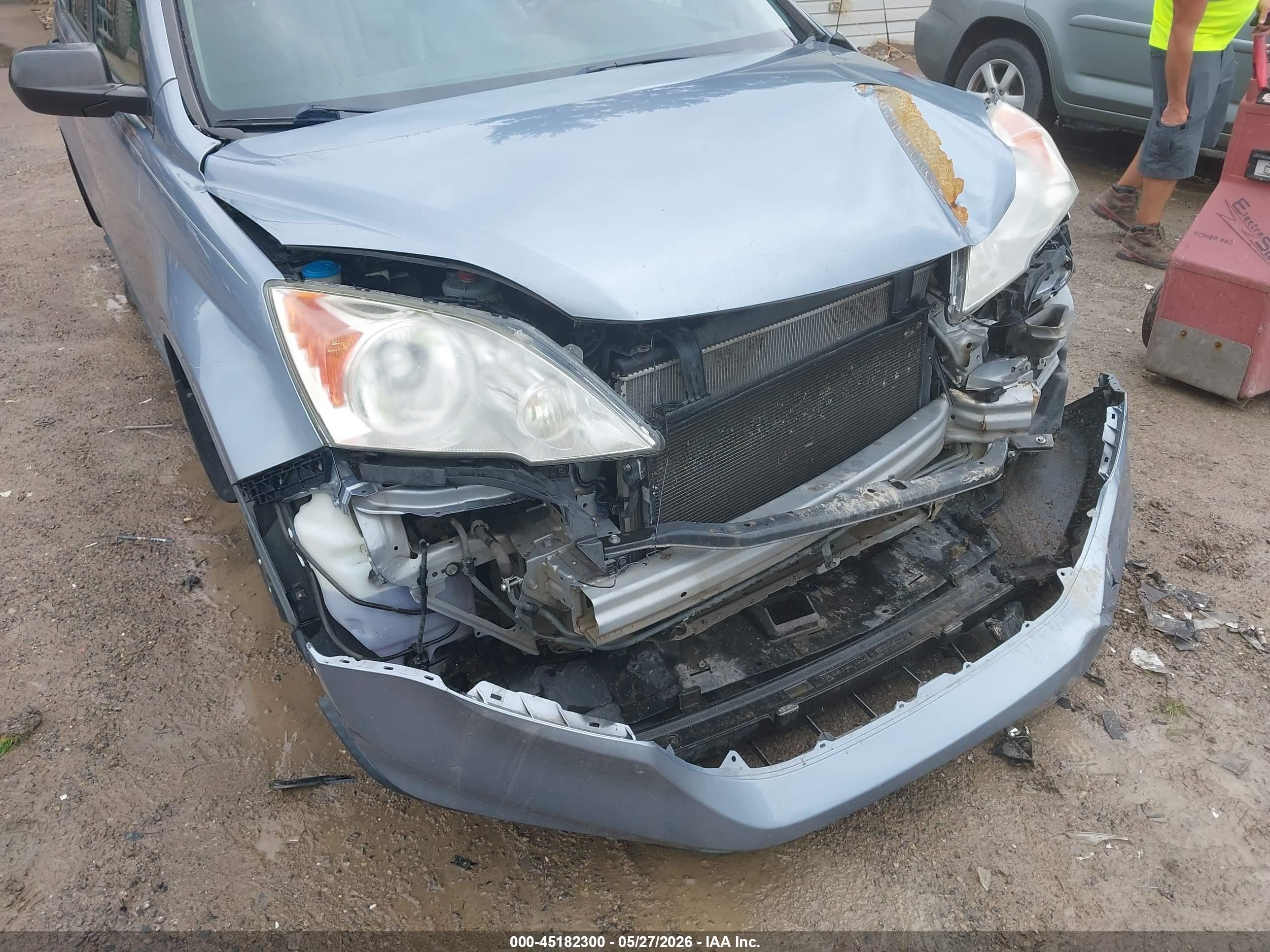 2011 Honda Cr-v Lx Teal vin: 5J6RE4H3XBL114680