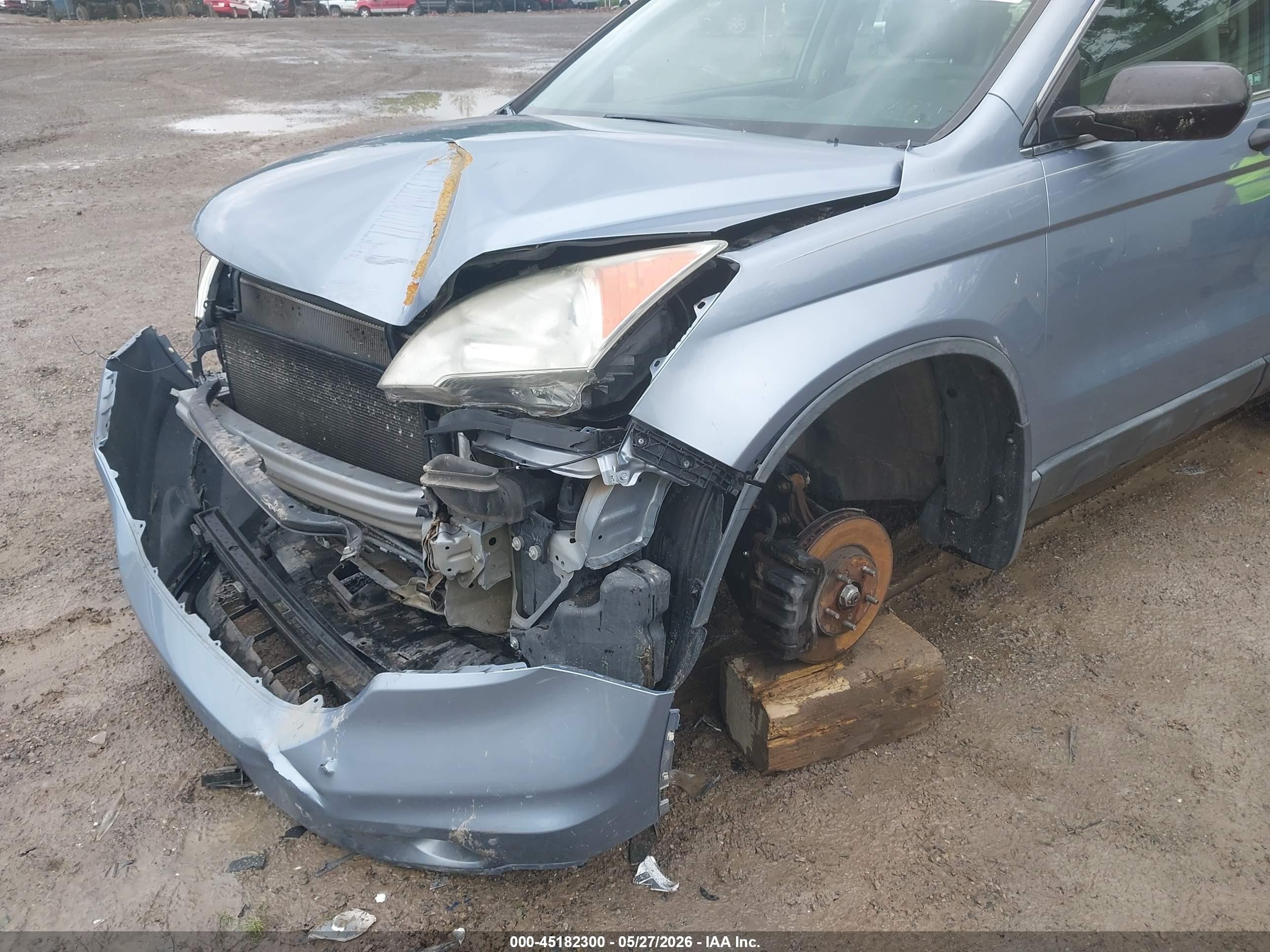 2011 Honda Cr-v Lx Teal vin: 5J6RE4H3XBL114680