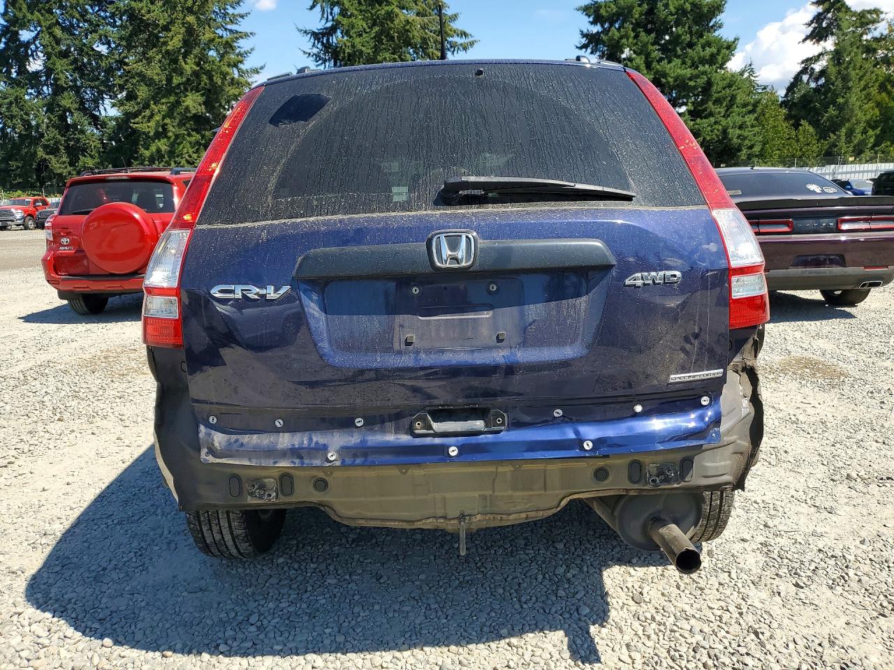 2011 Honda Cr-v Se Blue vin: 5J6RE4H40BL036824
