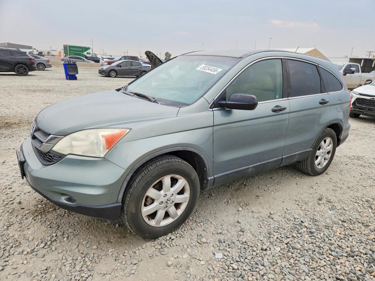 2011 Honda Cr-v Se Green vin: 5J6RE4H40BL052988