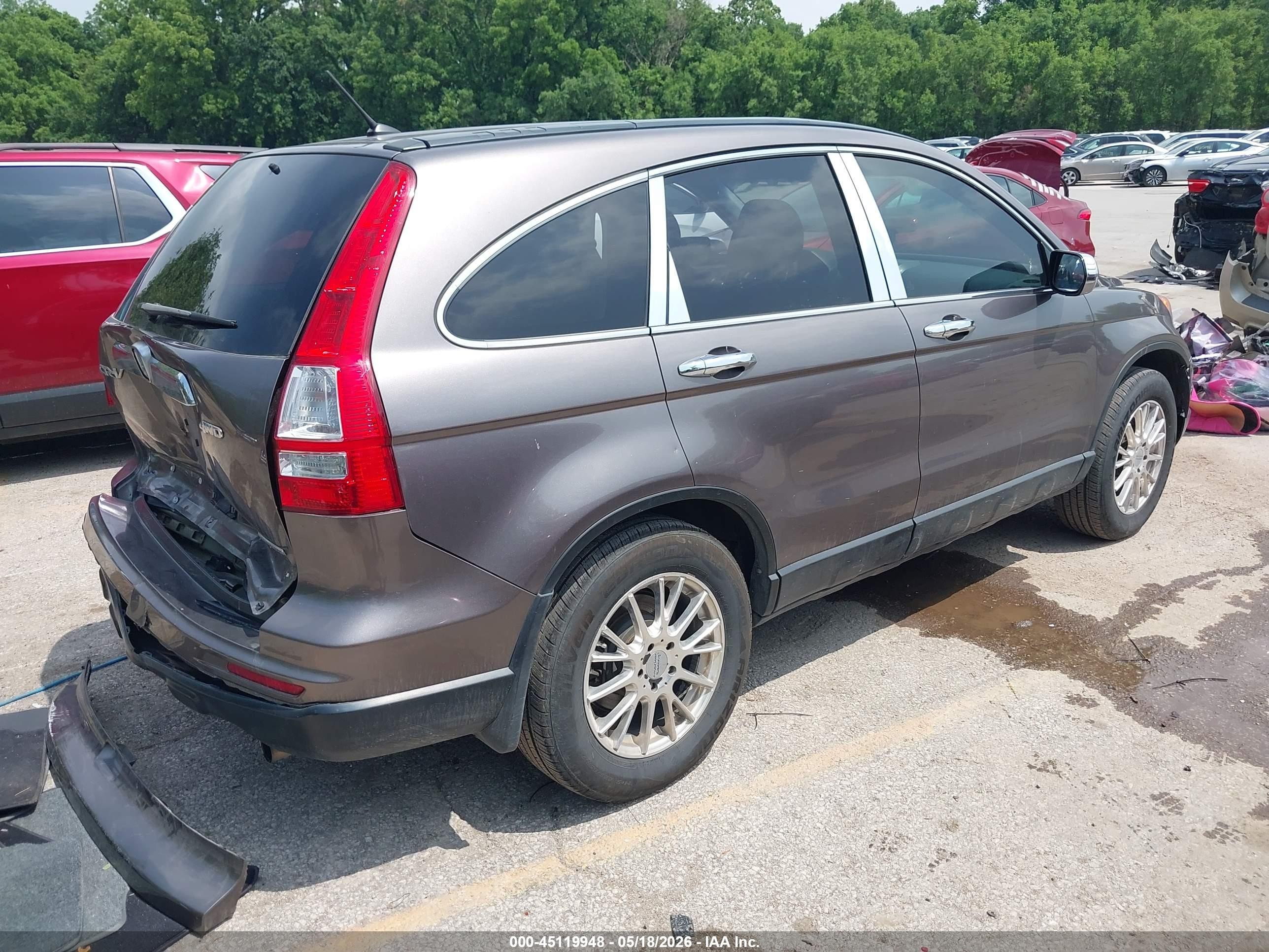 2011 Honda Cr-v Se Gray vin: 5J6RE4H40BL056751