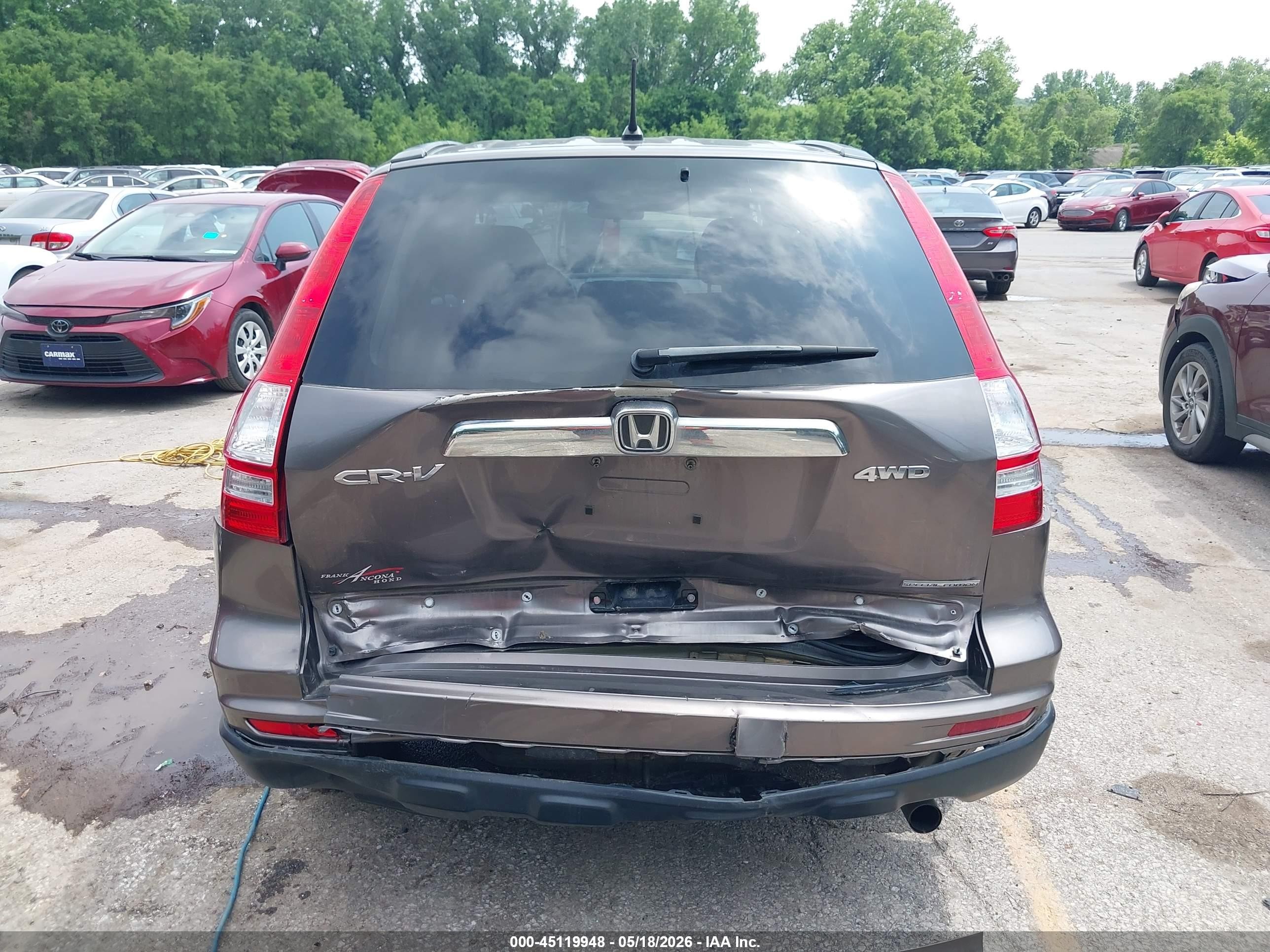 2011 Honda Cr-v Se Gray vin: 5J6RE4H40BL056751