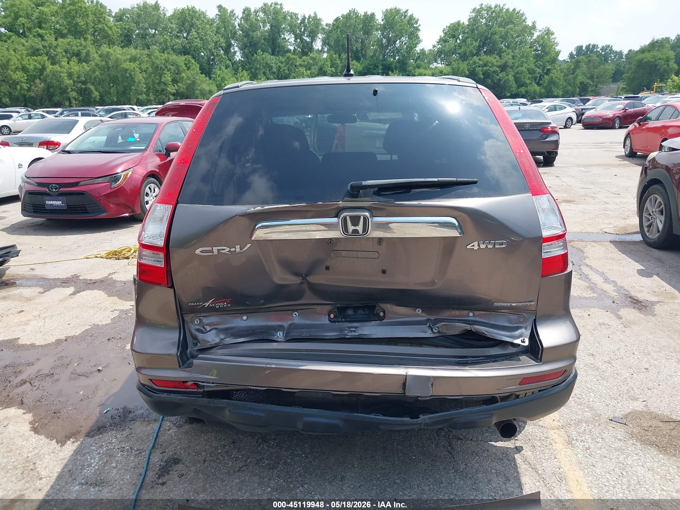 2011 Honda Cr-v Se Gray vin: 5J6RE4H40BL056751