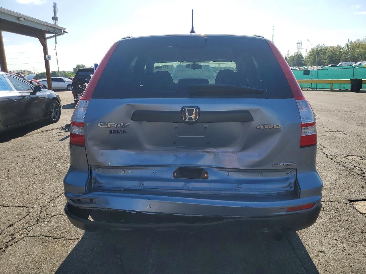 2011 Honda Cr-v Se Blue vin: 5J6RE4H40BL059584