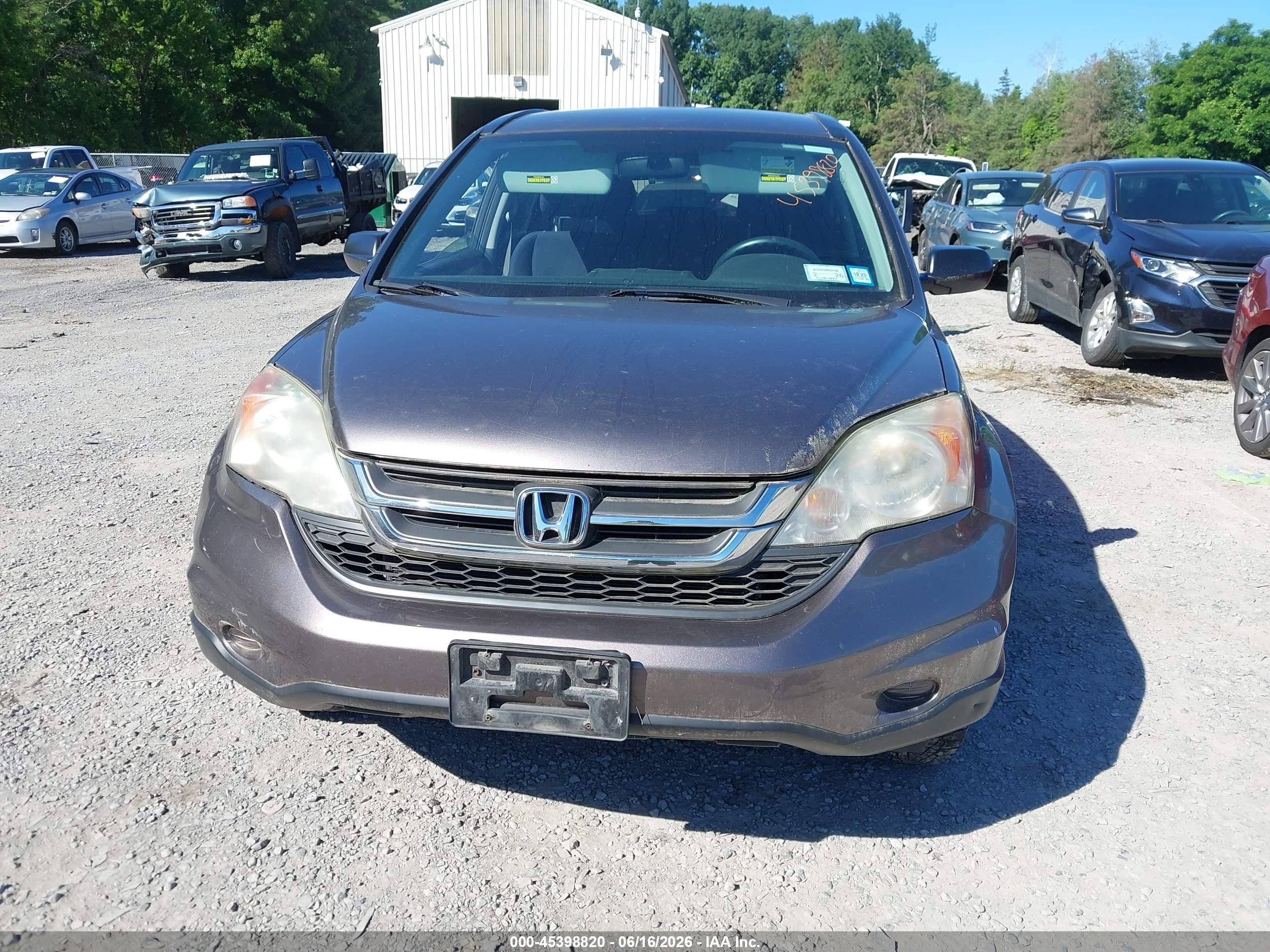 2011 Honda Cr-v Se Коричневый vin: 5J6RE4H40BL083934