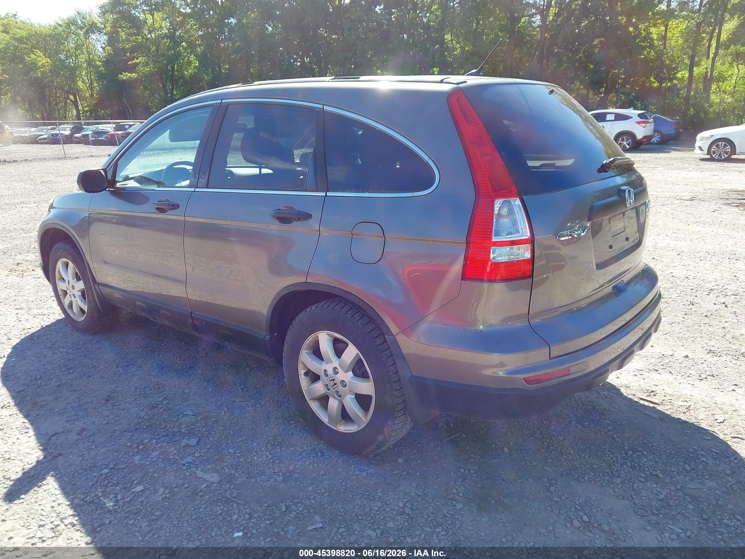 2011 Honda Cr-v Se Коричневый vin: 5J6RE4H40BL083934