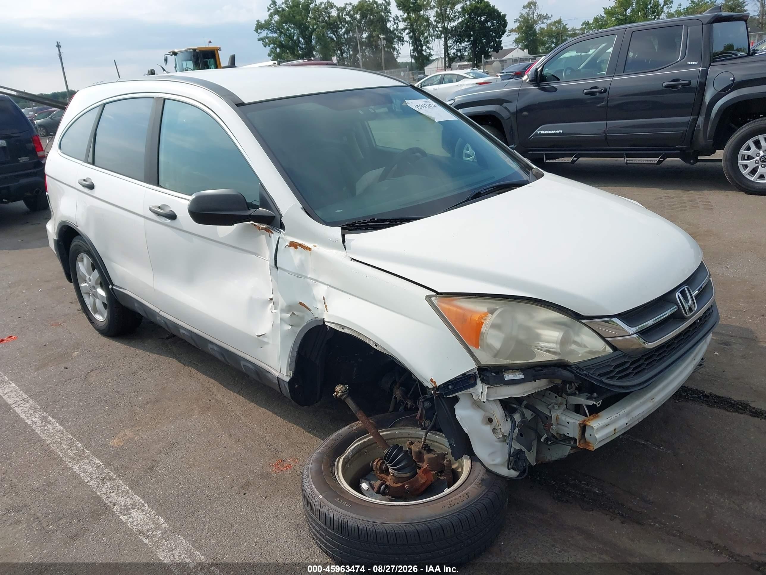 2011 Honda Cr-v Se White vin: 5J6RE4H40BL100845