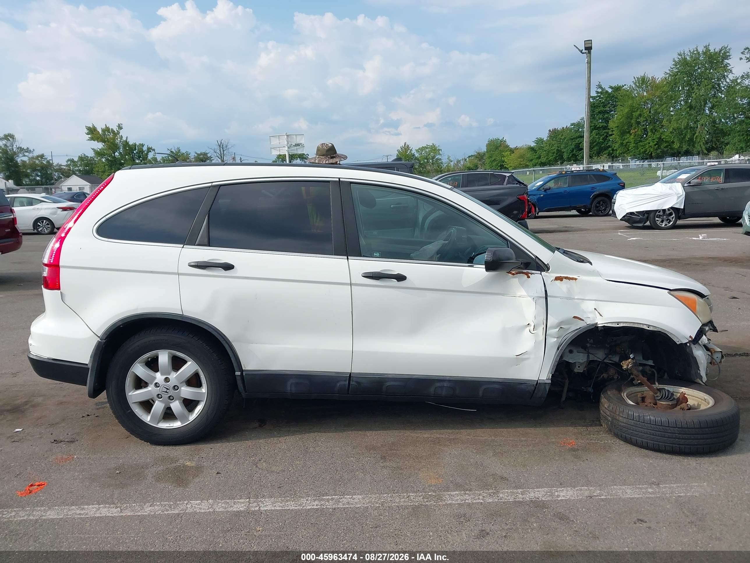 2011 Honda Cr-v Se White vin: 5J6RE4H40BL100845