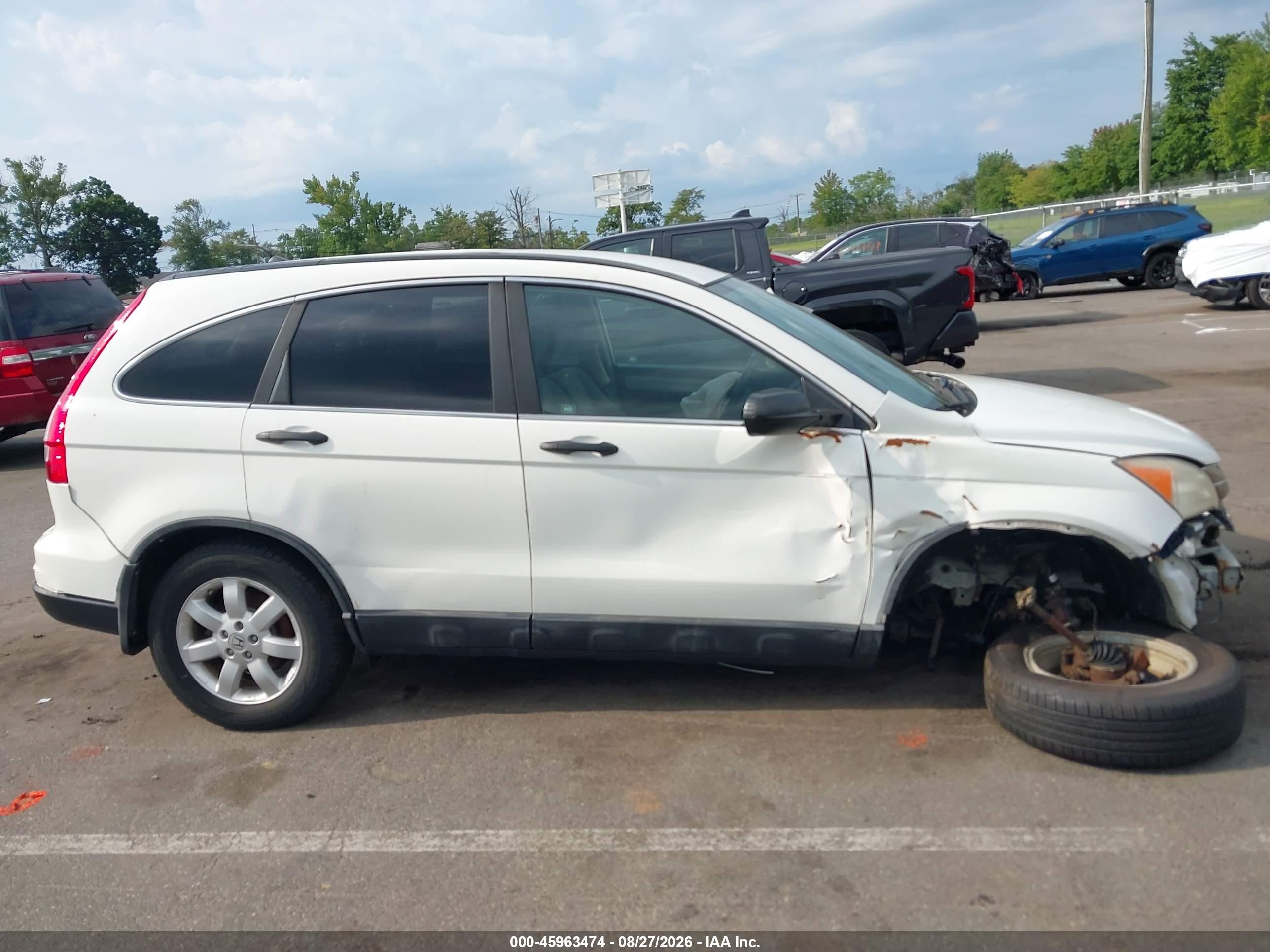 2011 Honda Cr-v Se White vin: 5J6RE4H40BL100845
