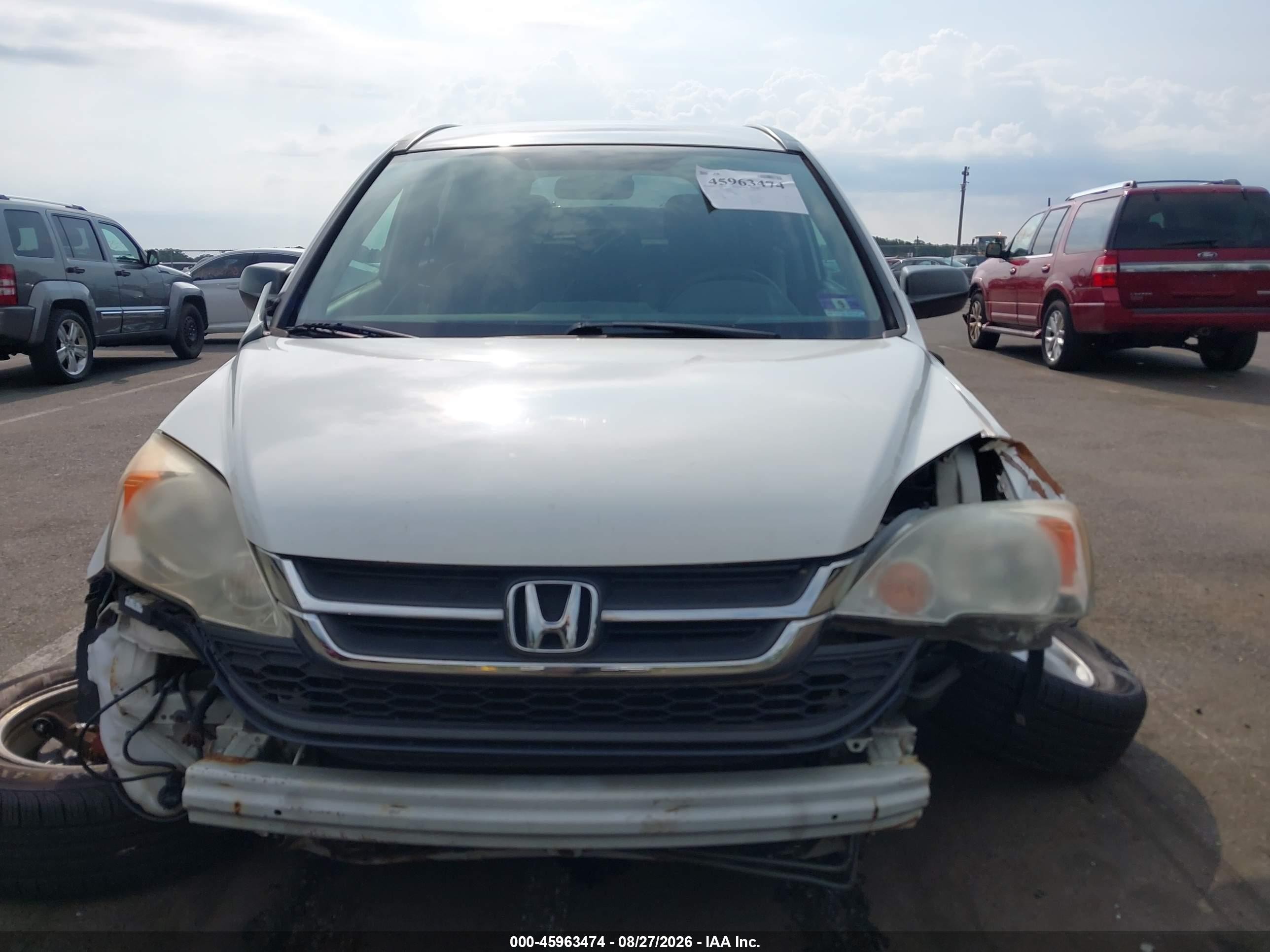 2011 Honda Cr-v Se White vin: 5J6RE4H40BL100845