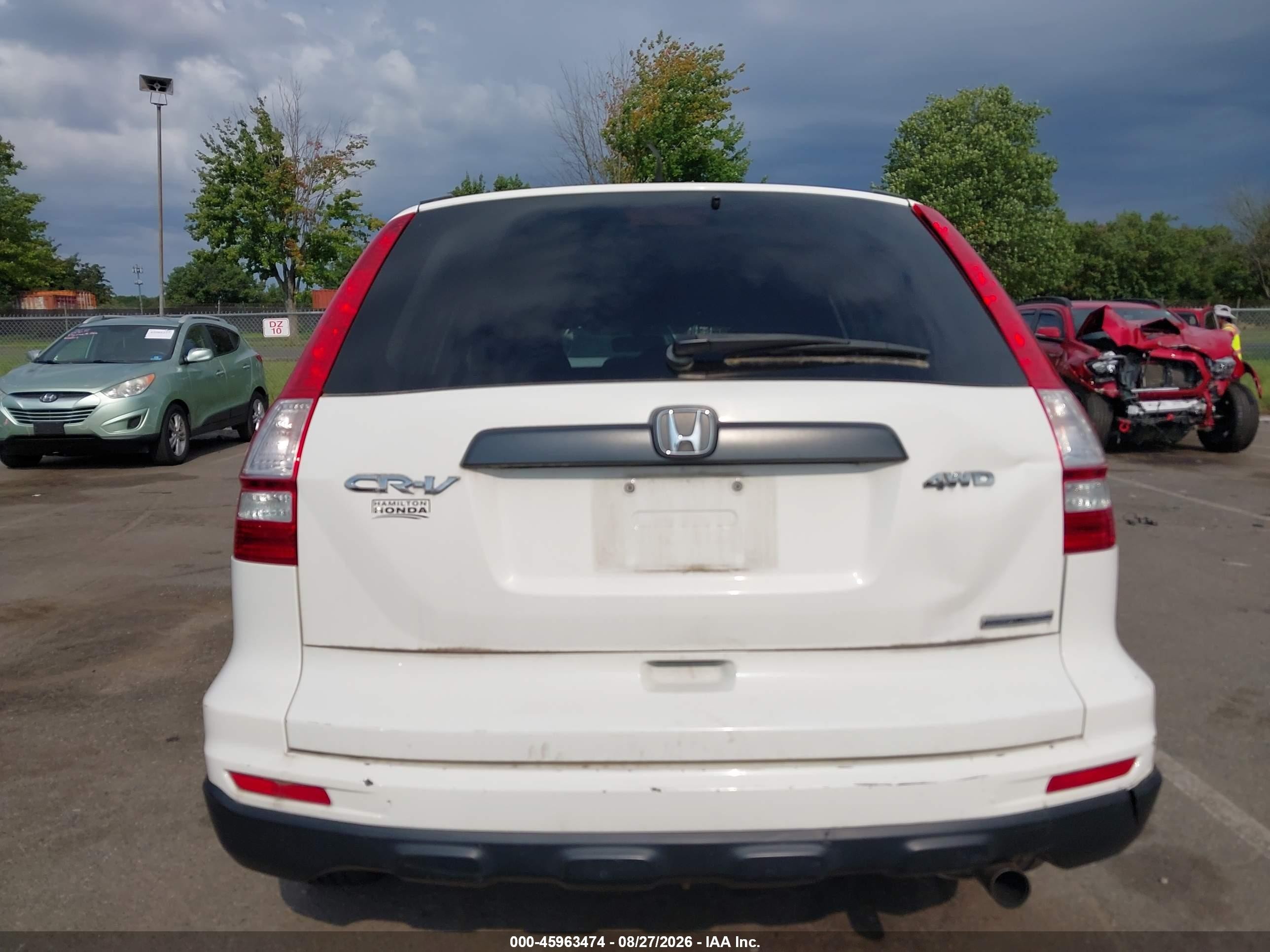 2011 Honda Cr-v Se White vin: 5J6RE4H40BL100845