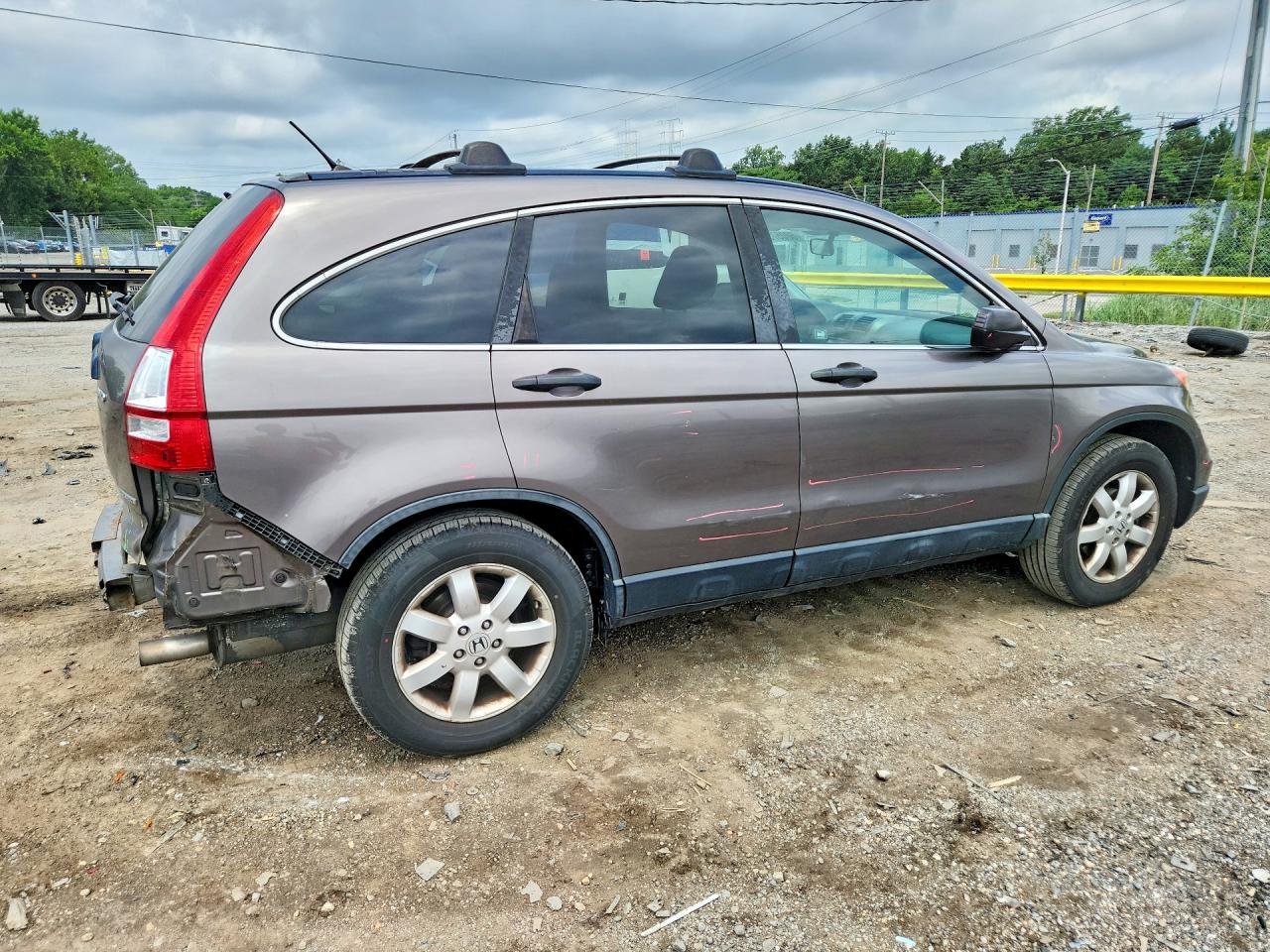 2011 Honda Cr-v Se Brown vin: 5J6RE4H40BL110520