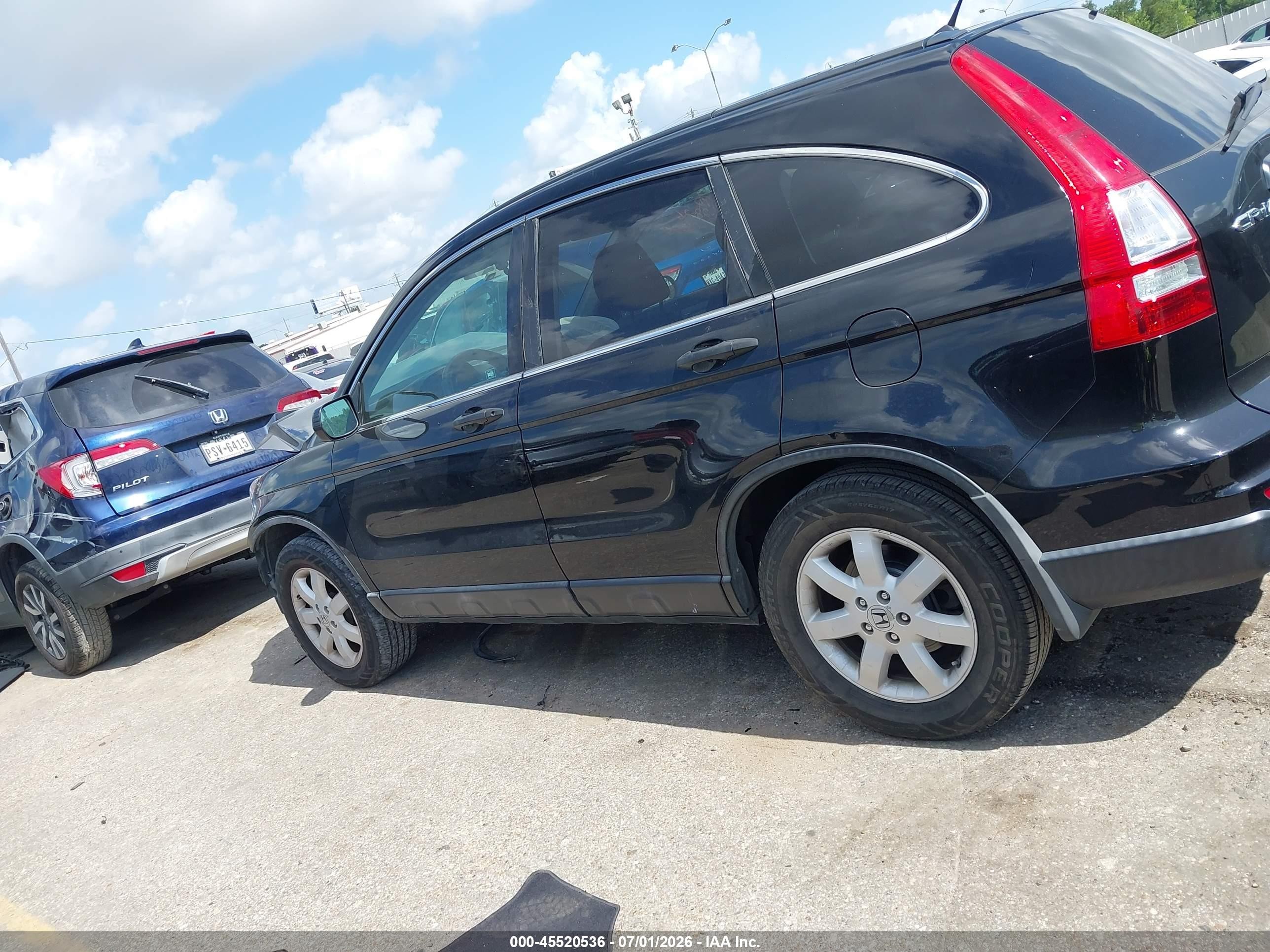 2011 Honda Cr-v Se Black vin: 5J6RE4H40BL114986