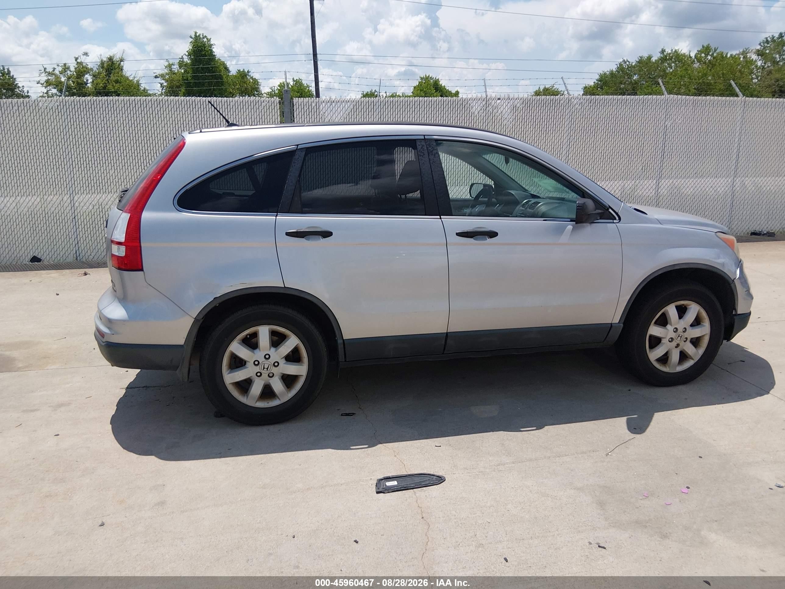 2011 Honda Cr-v Se Silver vin: 5J6RE4H40BL119346