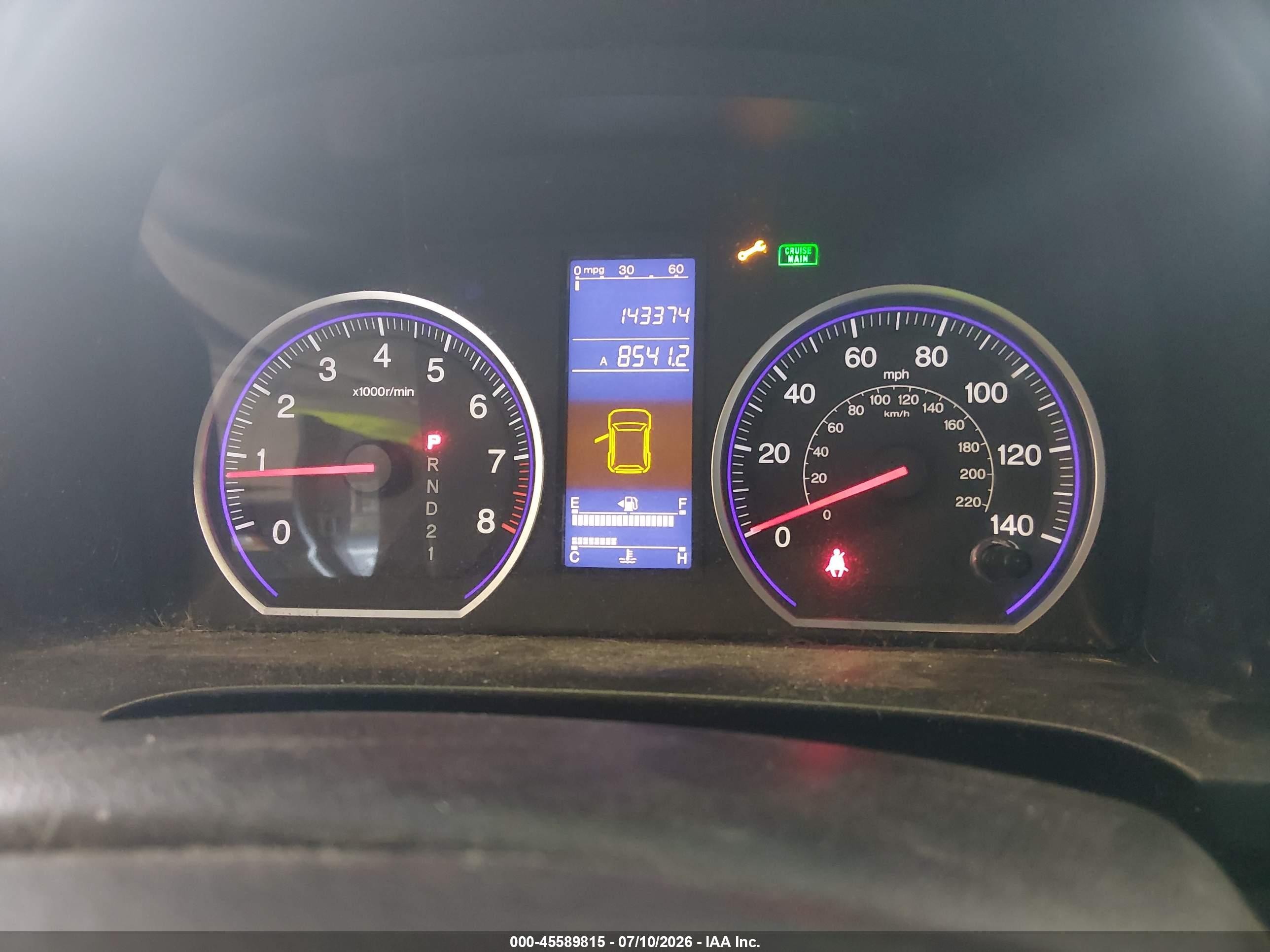 2011 Honda Cr-v Se Blue vin: 5J6RE4H41BL015903