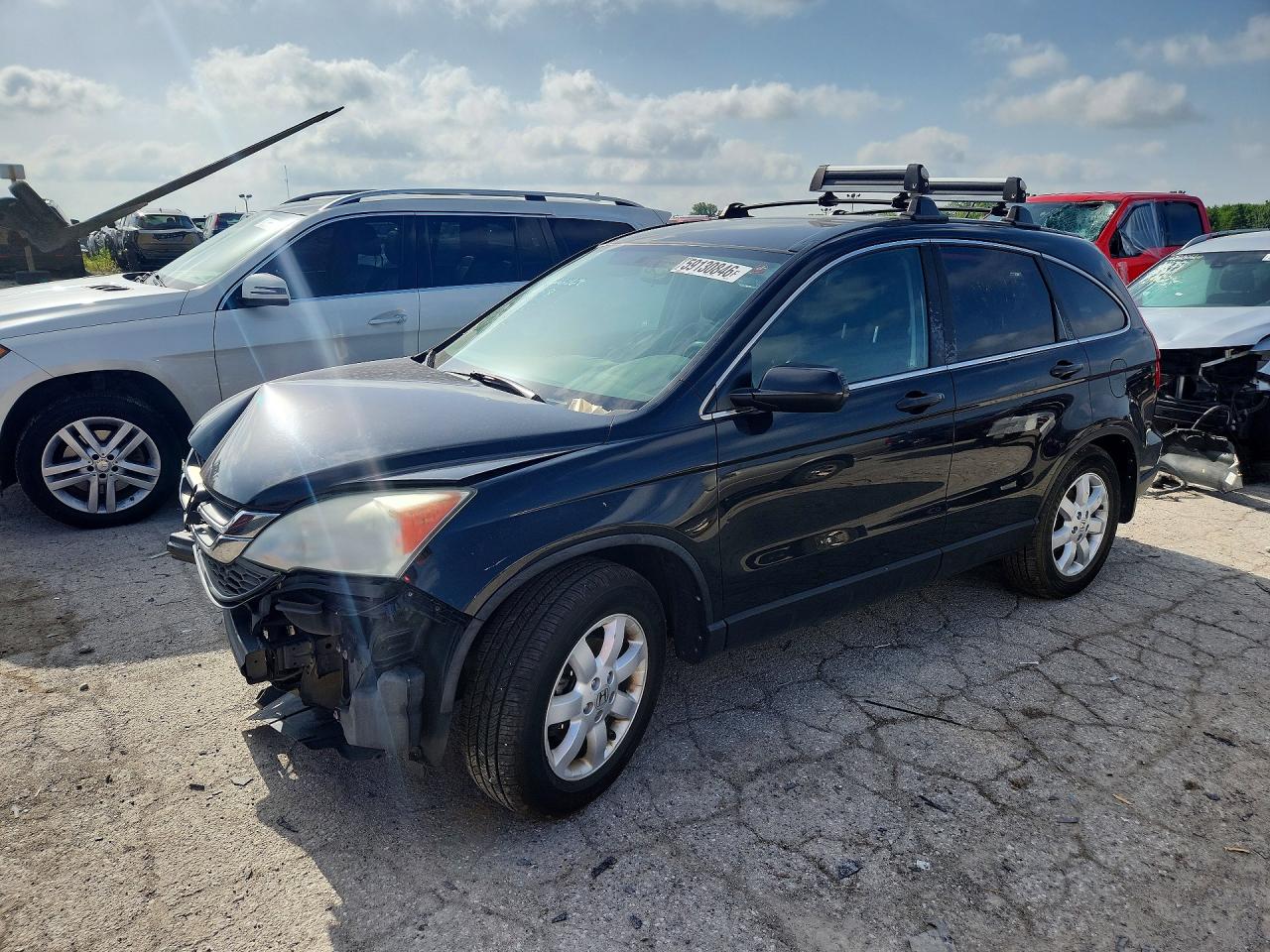 2011 Honda Cr-v Se Black vin: 5J6RE4H41BL098975