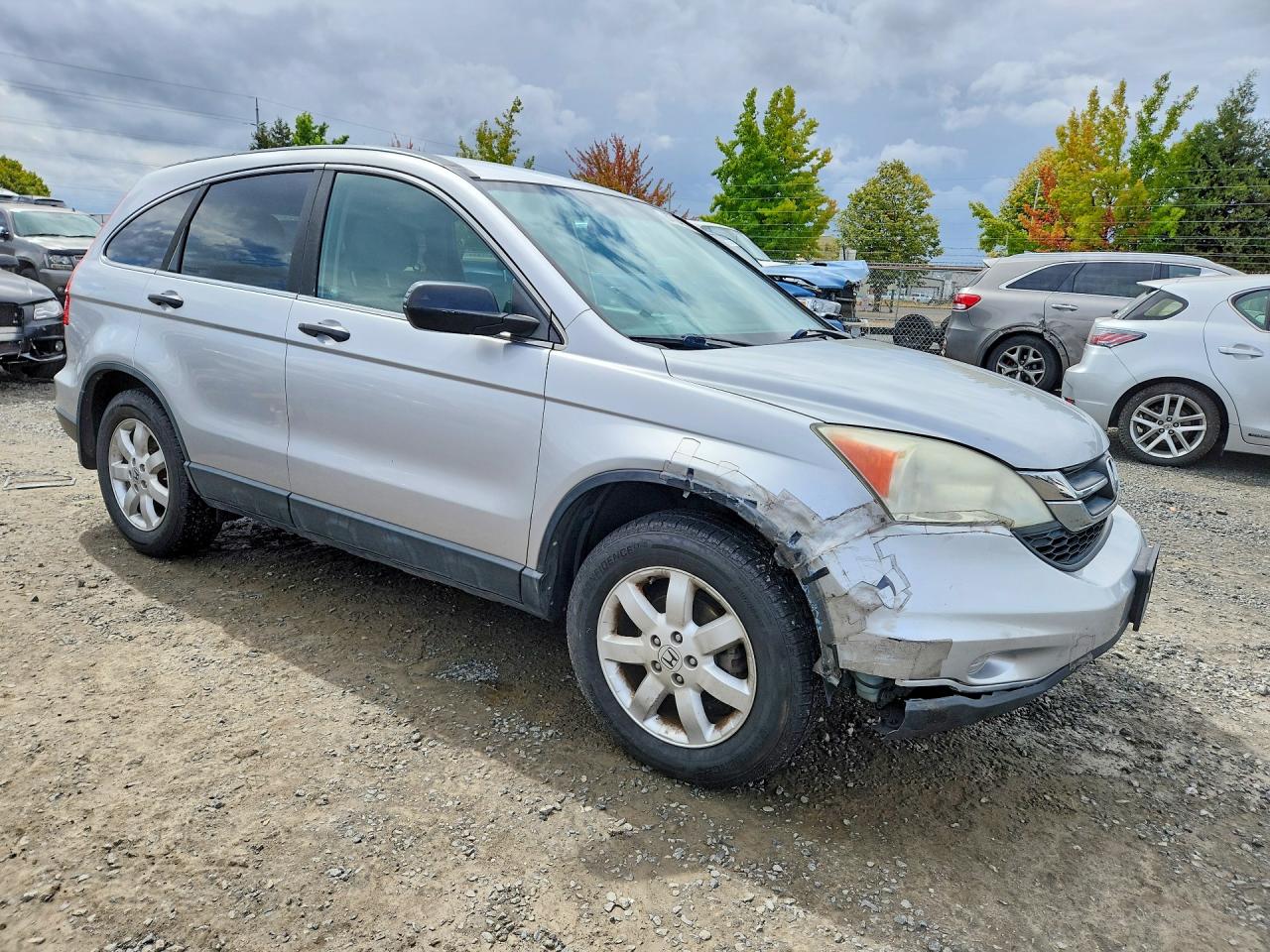 2011 Honda Cr-v Se Silver vin: 5J6RE4H41BL101163