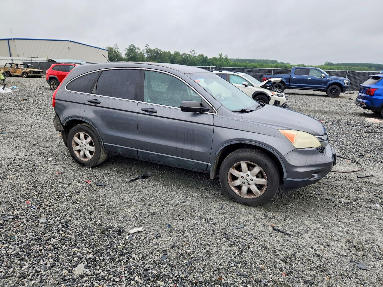 2011 Honda Cr-v Se Gray vin: 5J6RE4H42BL021189
