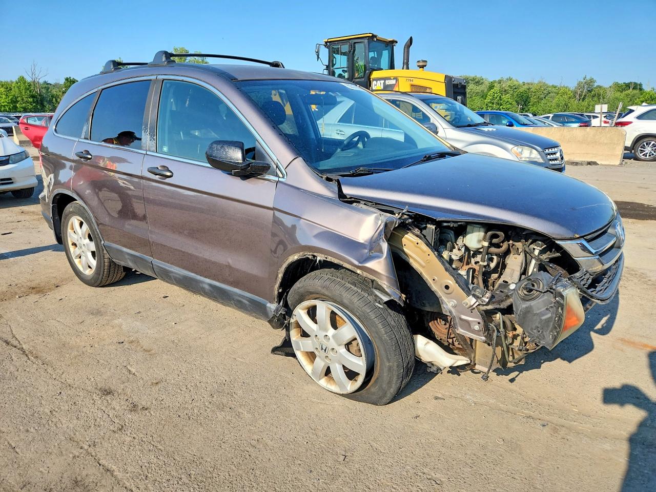 2011 Honda Cr-v Se Brown vin: 5J6RE4H42BL026280