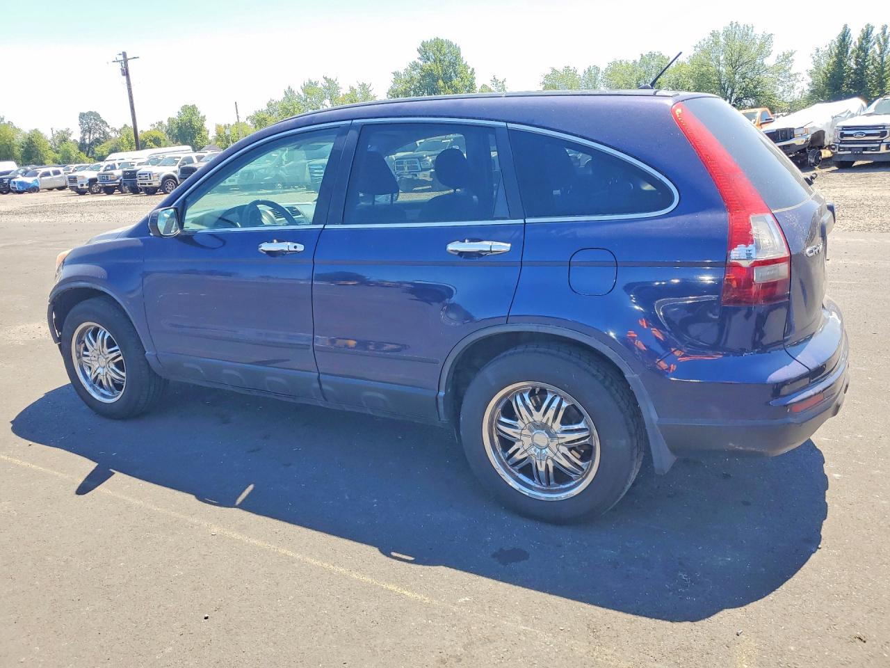 2011 Honda Cr-v Синий vin: 5J6RE4H42BL036792