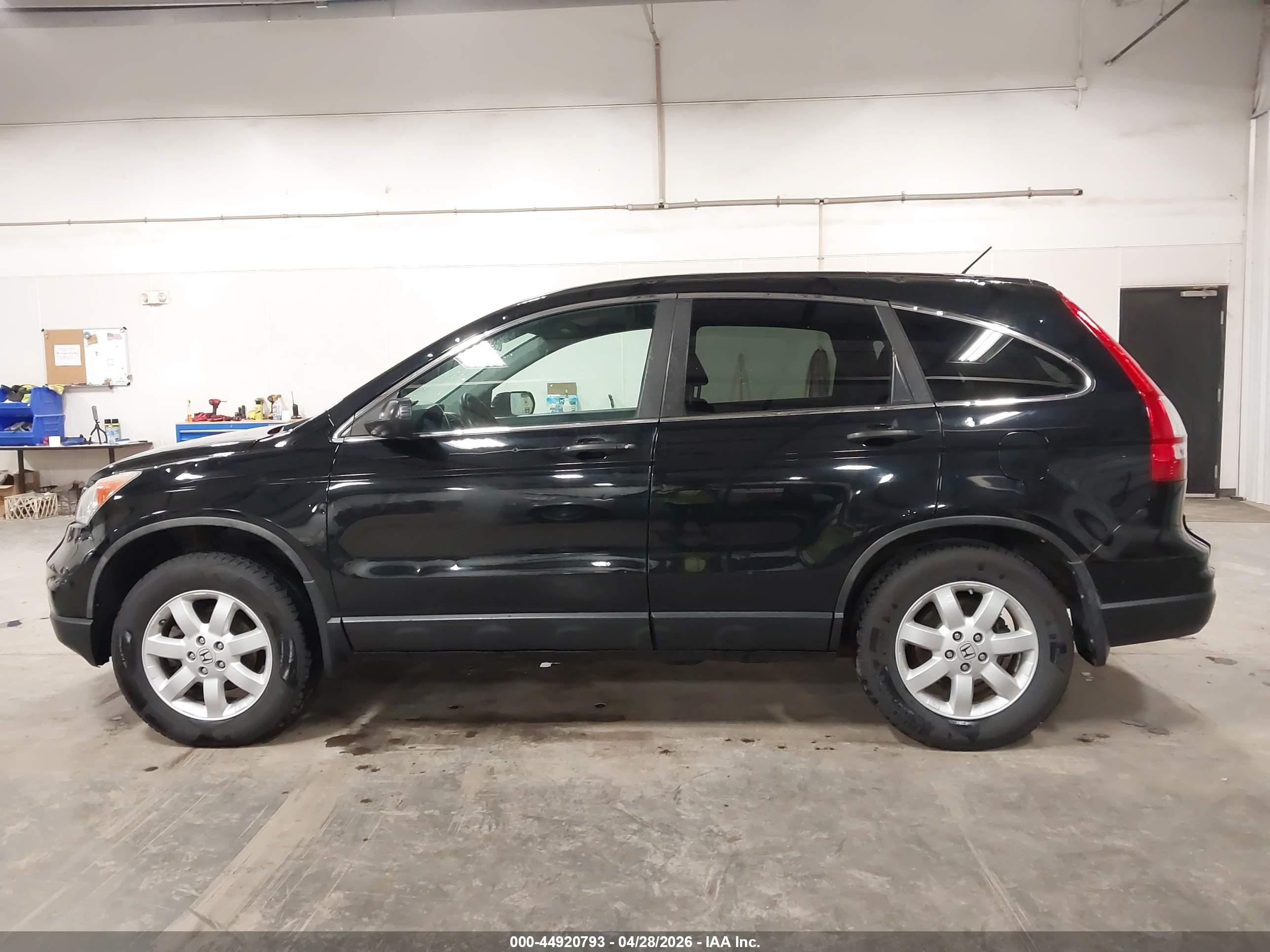 2011 Honda Cr-v Se Black vin: 5J6RE4H42BL089492
