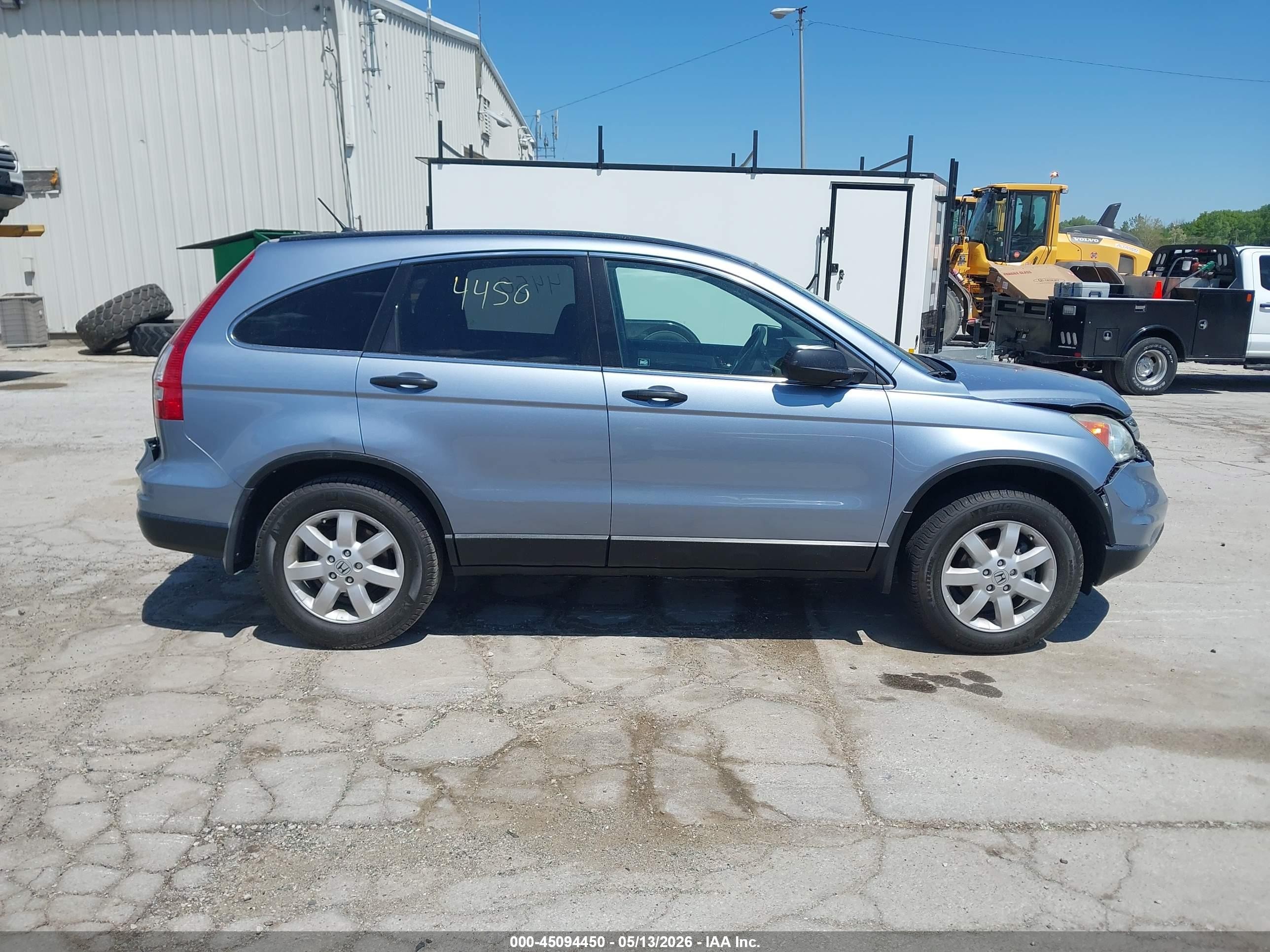 2011 Honda Cr-v Se Light Blue vin: 5J6RE4H43BL012646