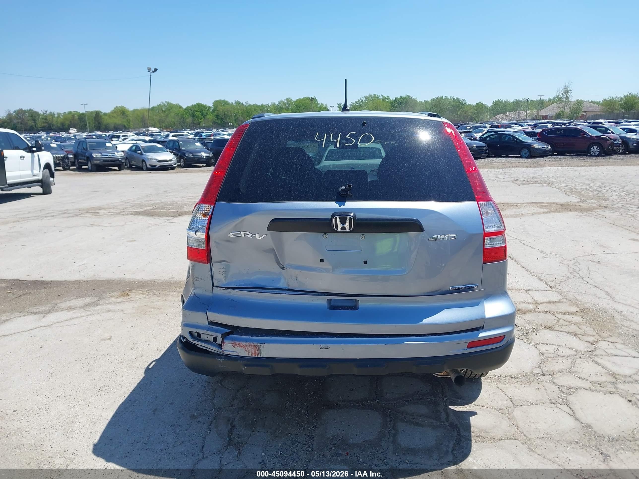 2011 Honda Cr-v Se Light Blue vin: 5J6RE4H43BL012646
