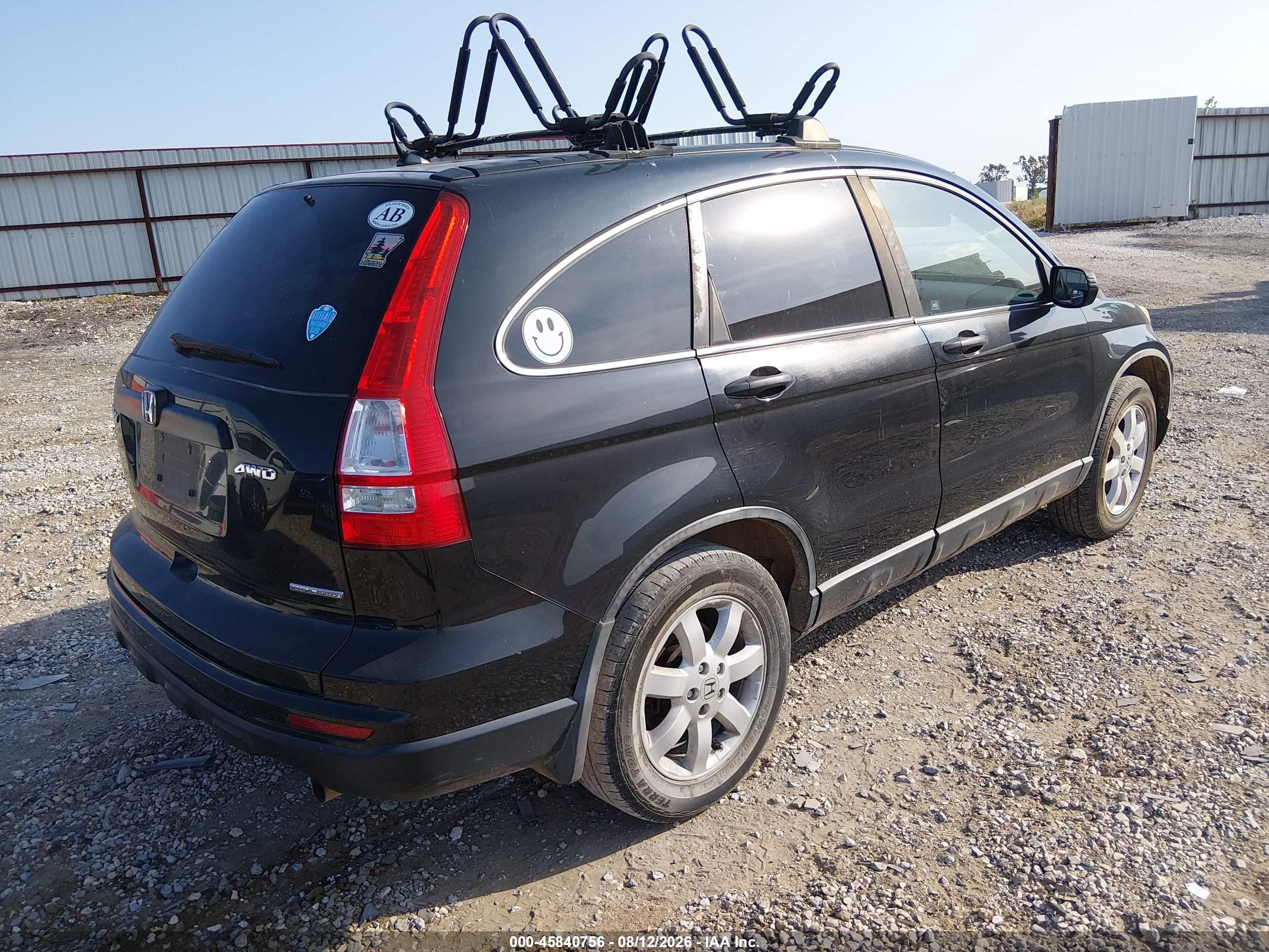 2011 Honda Cr-v Se Black vin: 5J6RE4H43BL018561