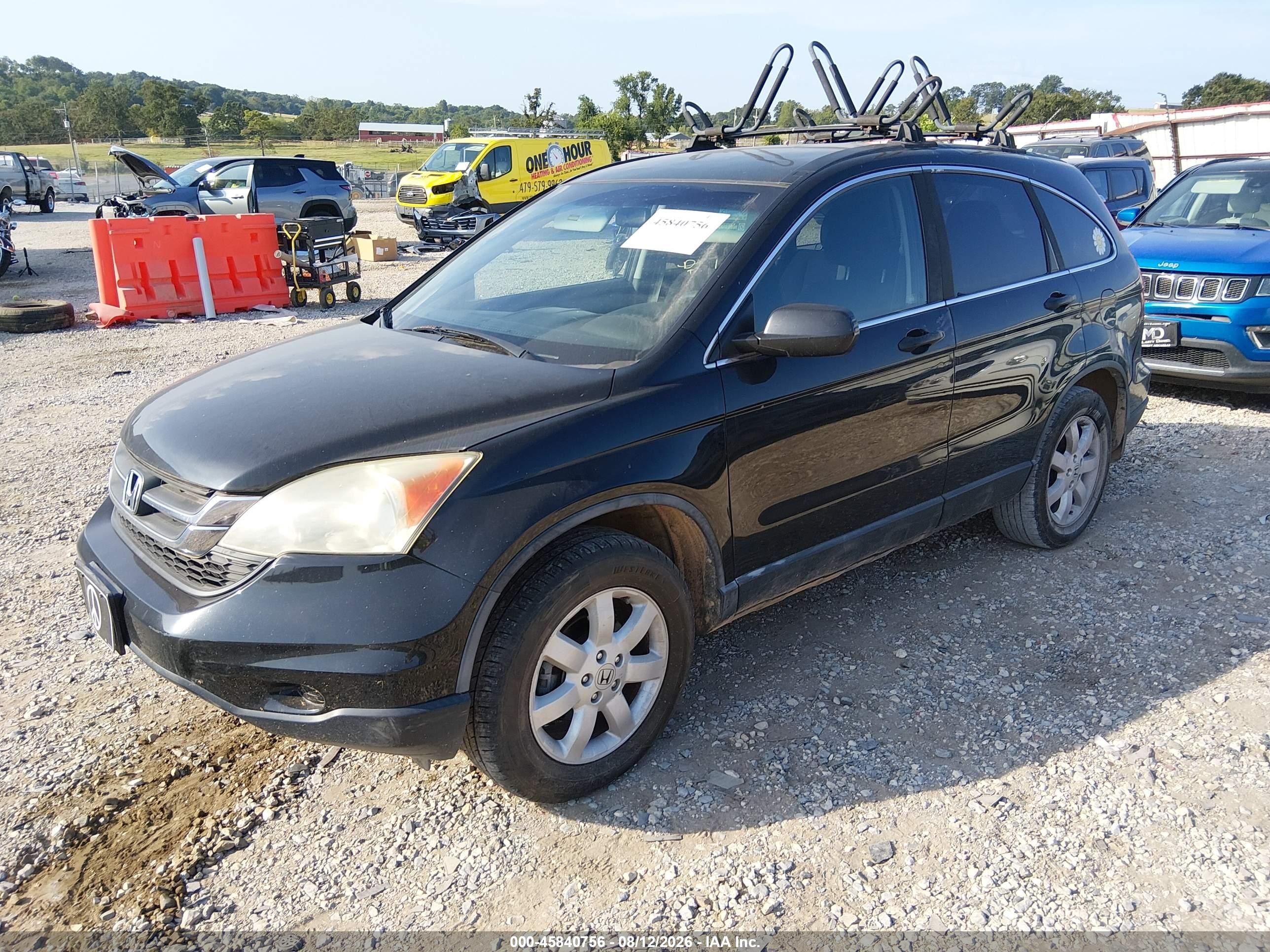 2011 Honda Cr-v Se Black vin: 5J6RE4H43BL018561