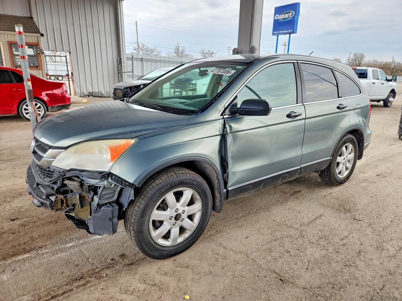 2011 Honda Cr-v Se Blue vin: 5J6RE4H43BL038034