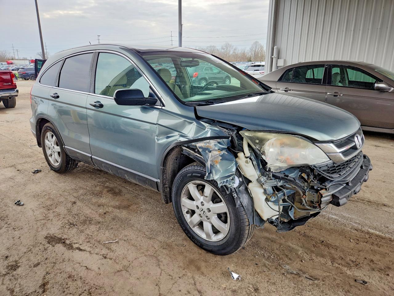 2011 Honda Cr-v Se Blue vin: 5J6RE4H43BL038034
