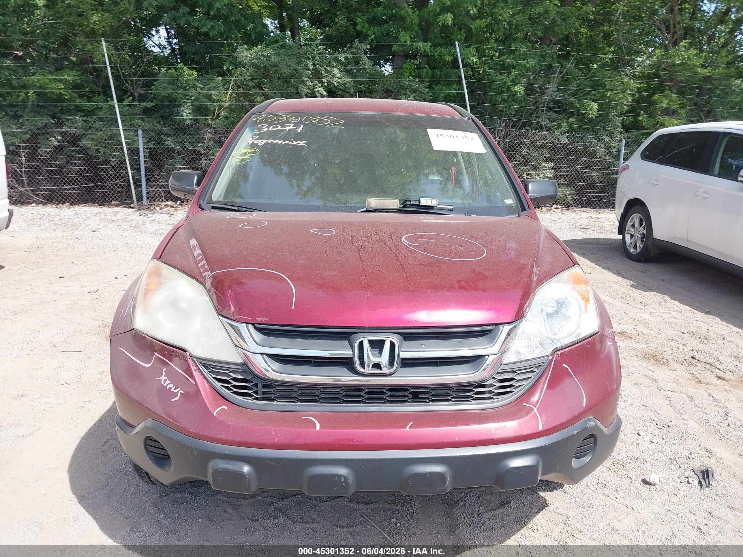 2011 Honda Cr-v Se Red vin: 5J6RE4H43BL068036