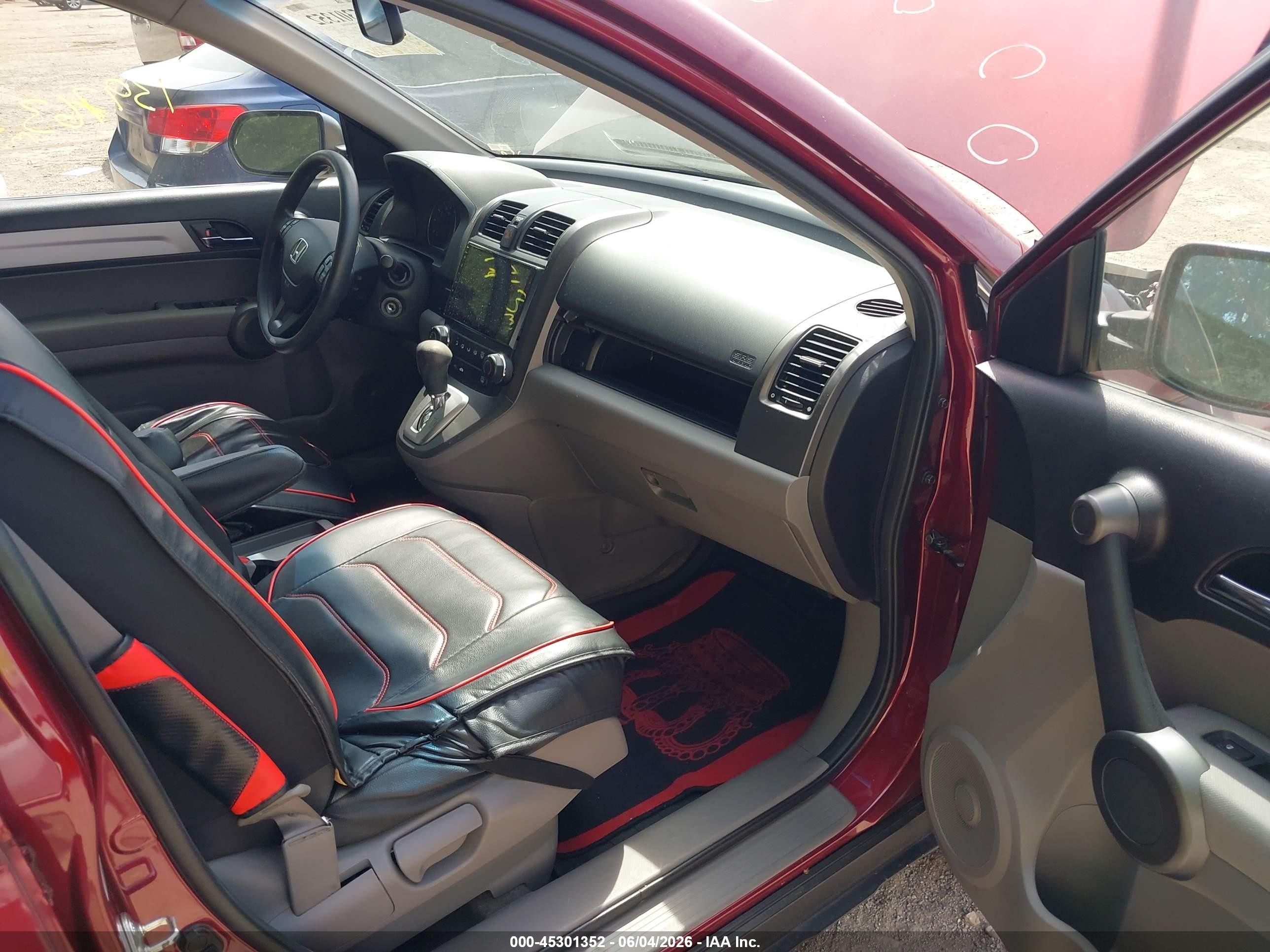 2011 Honda Cr-v Se Red vin: 5J6RE4H43BL068036