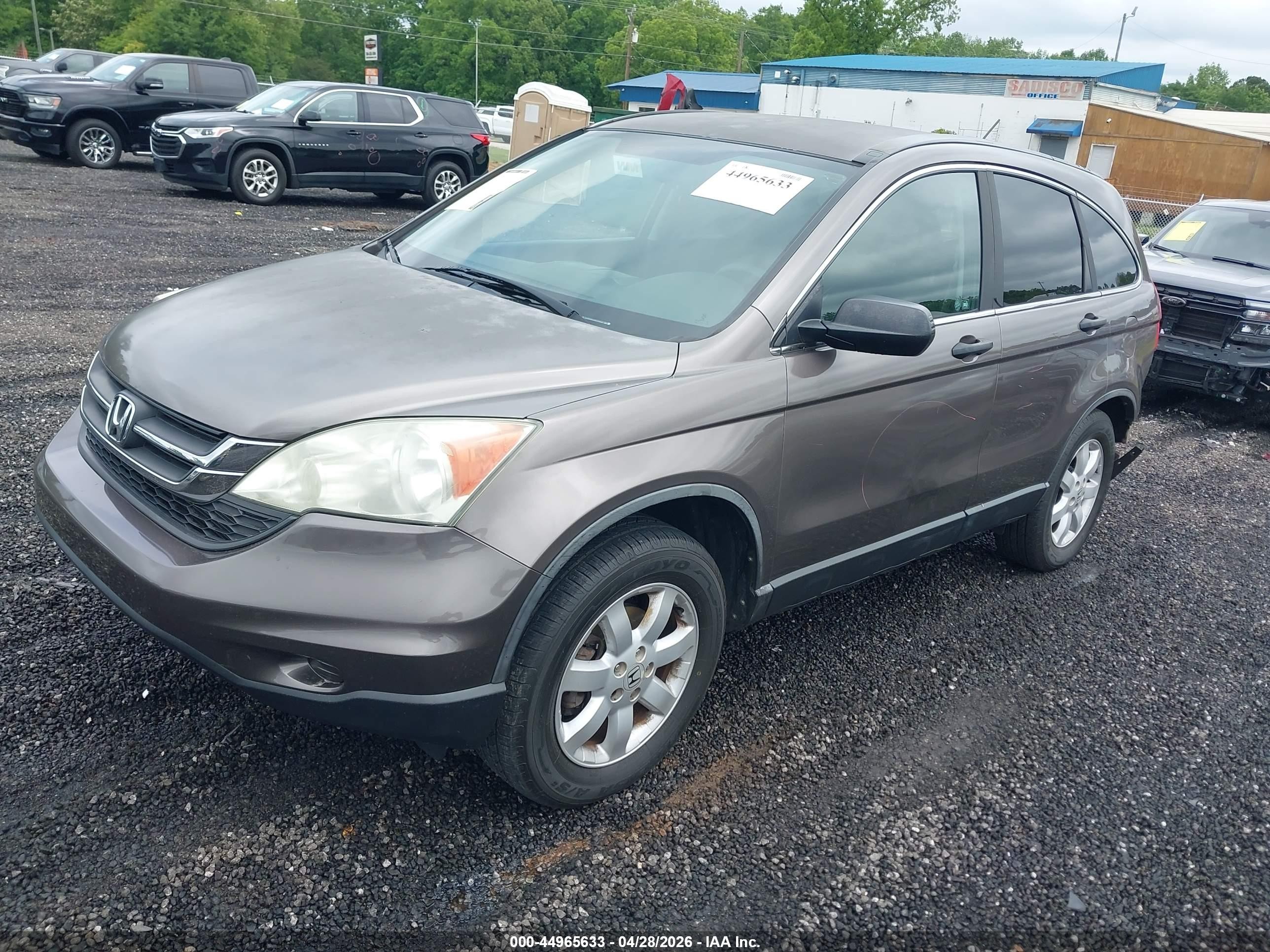 2011 Honda Cr-v Se Серый vin: 5J6RE4H43BL071860
