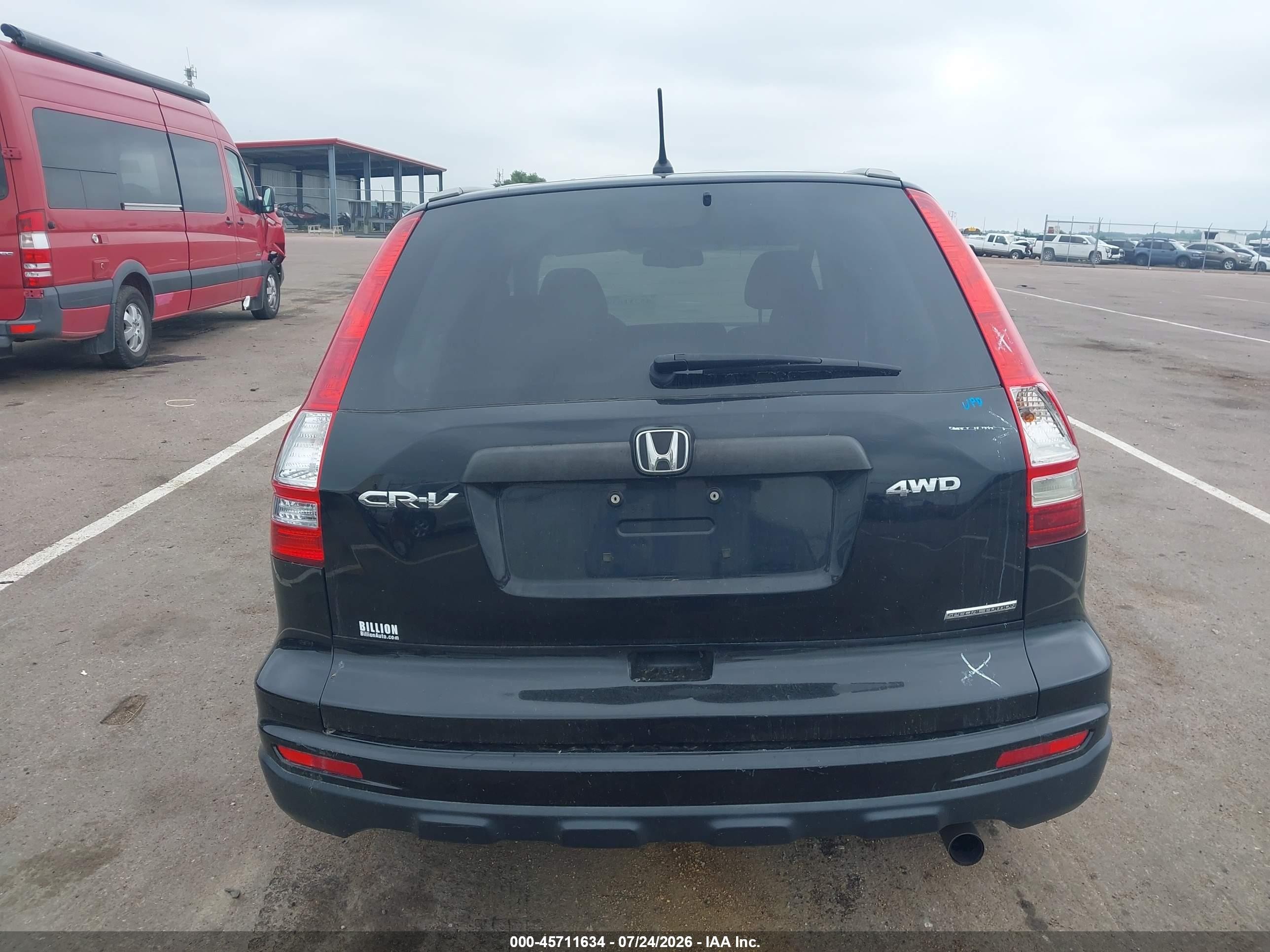 2011 Honda Cr-v Se Black vin: 5J6RE4H43BL078405