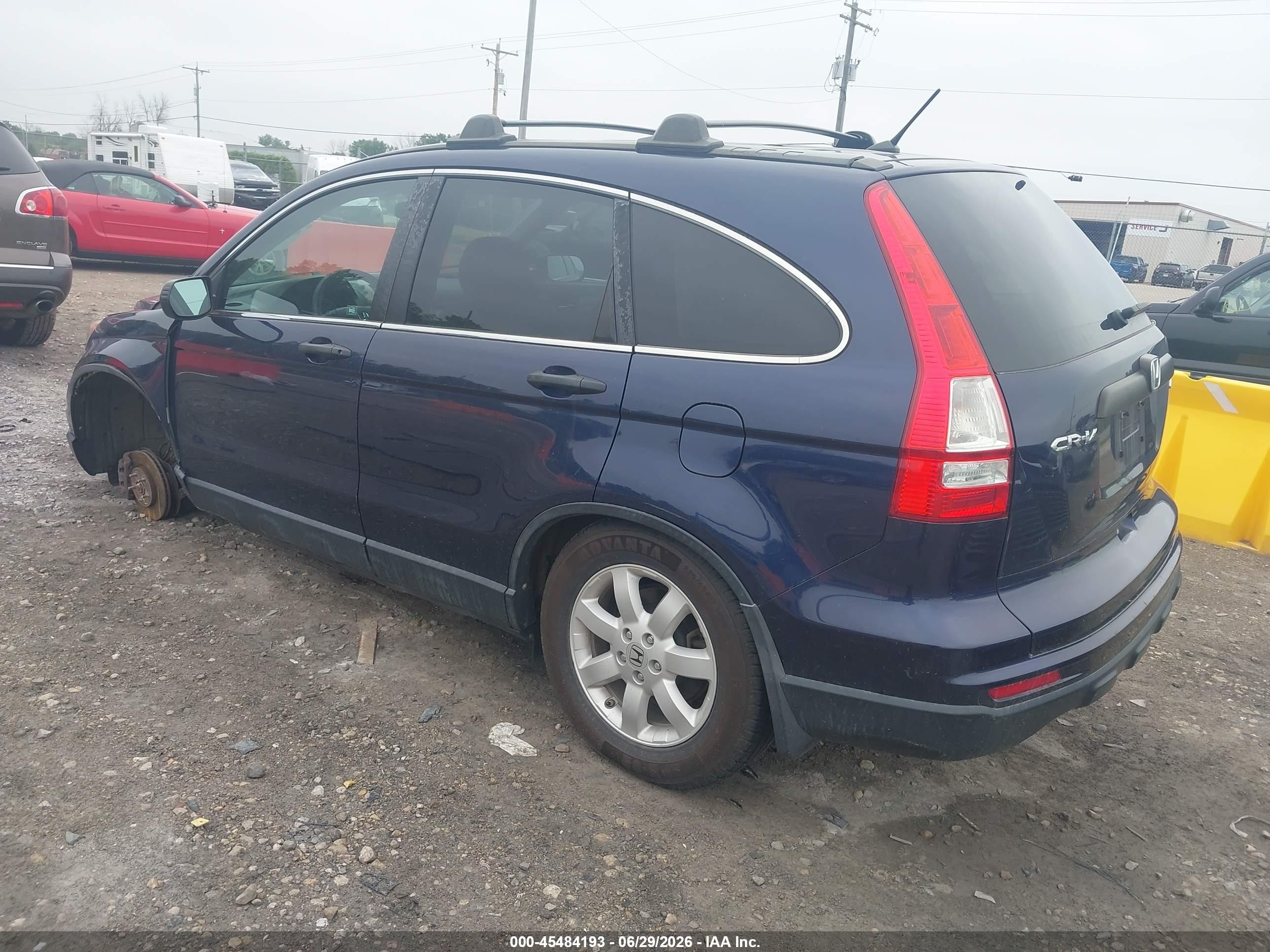 2011 Honda Cr-v Se Dark Blue vin: 5J6RE4H43BL089257