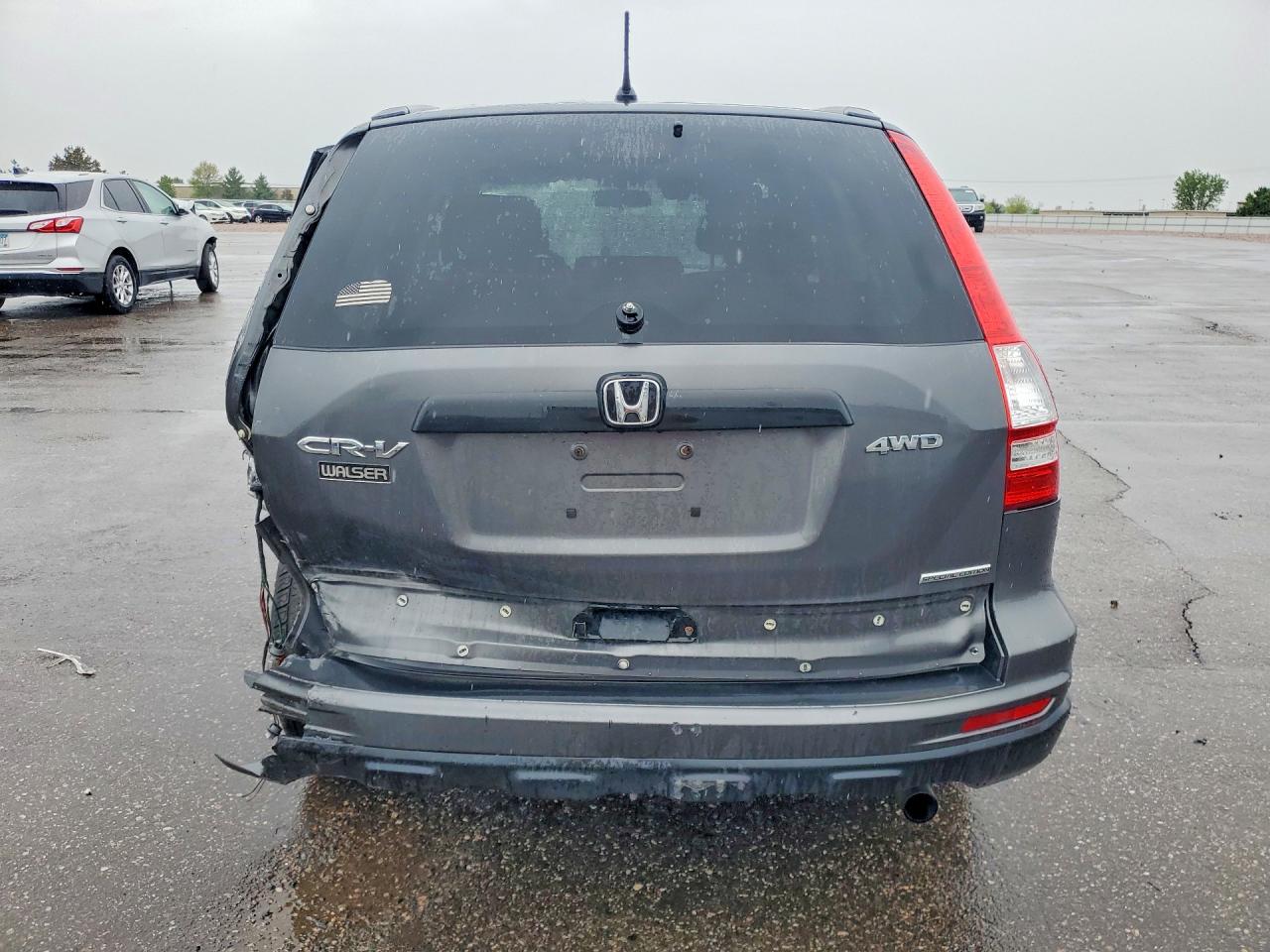 2011 Honda Cr-v Gray vin: 5J6RE4H43BL093065