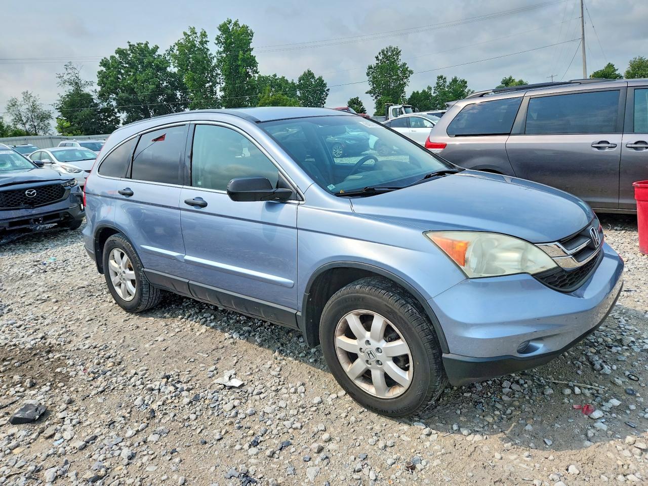 2011 Honda Cr-v Se Синий vin: 5J6RE4H43BL095978