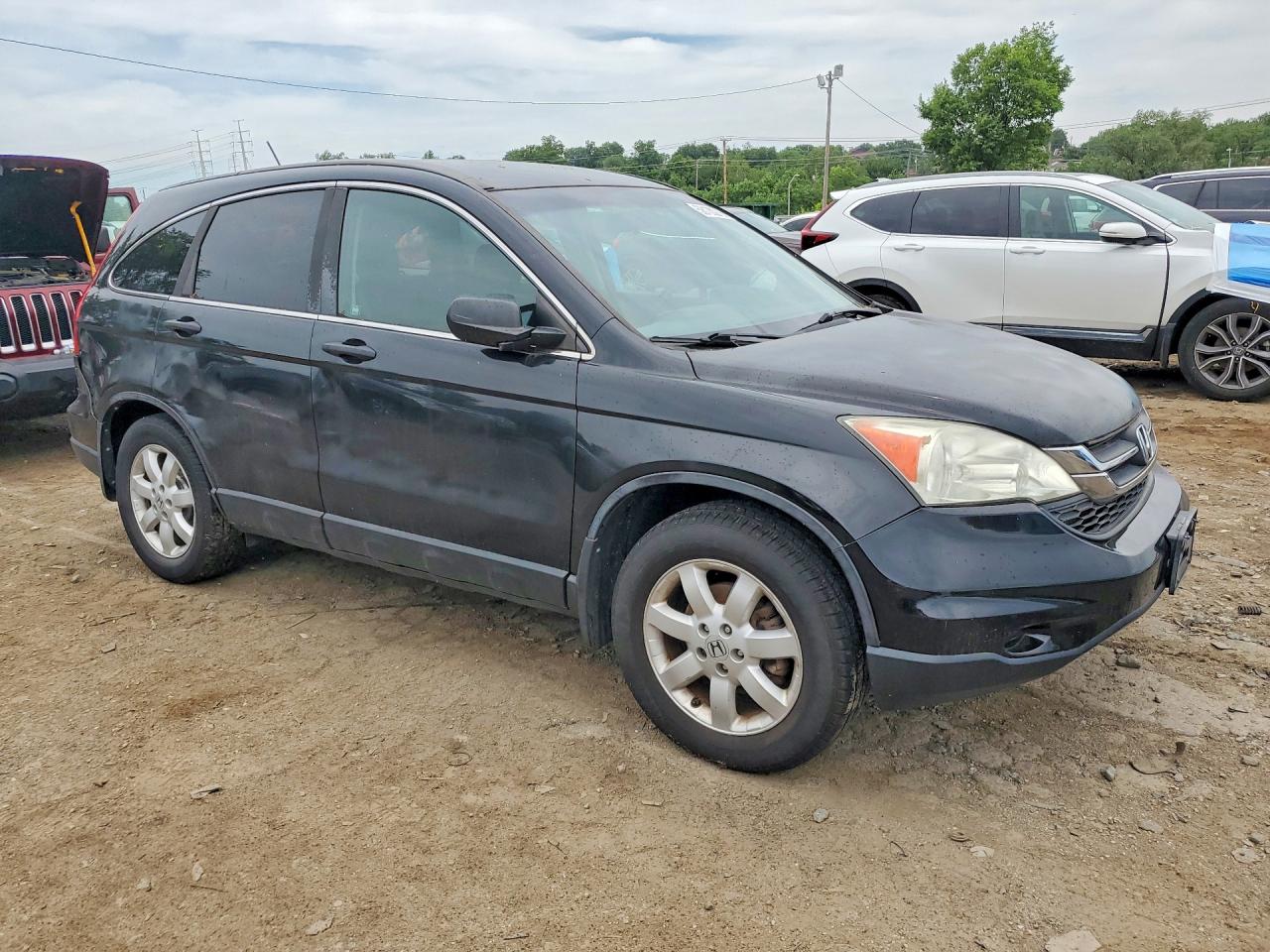 2011 Honda Cr-v Se Black vin: 5J6RE4H43BL108342