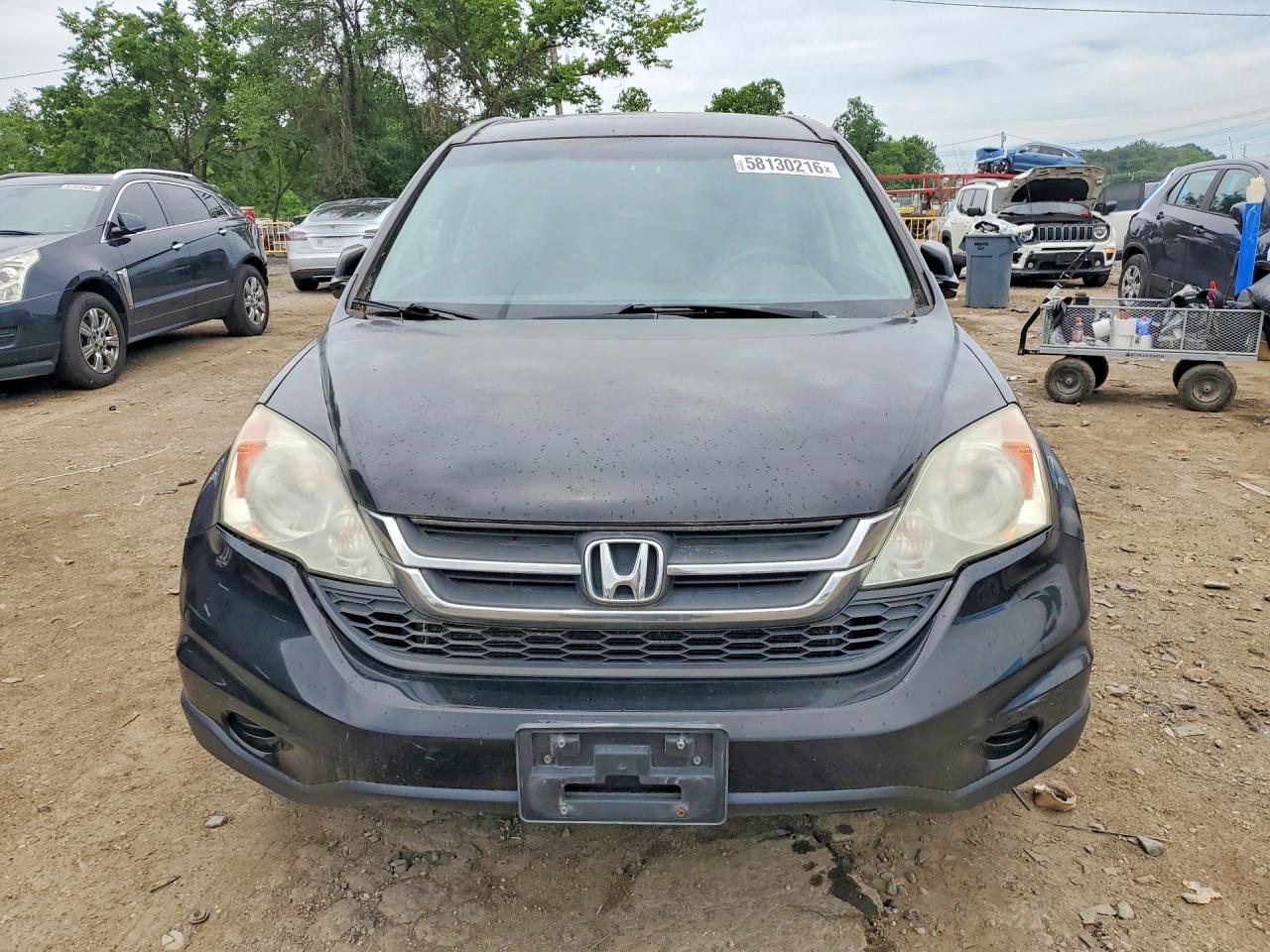 2011 Honda Cr-v Se Black vin: 5J6RE4H43BL108342