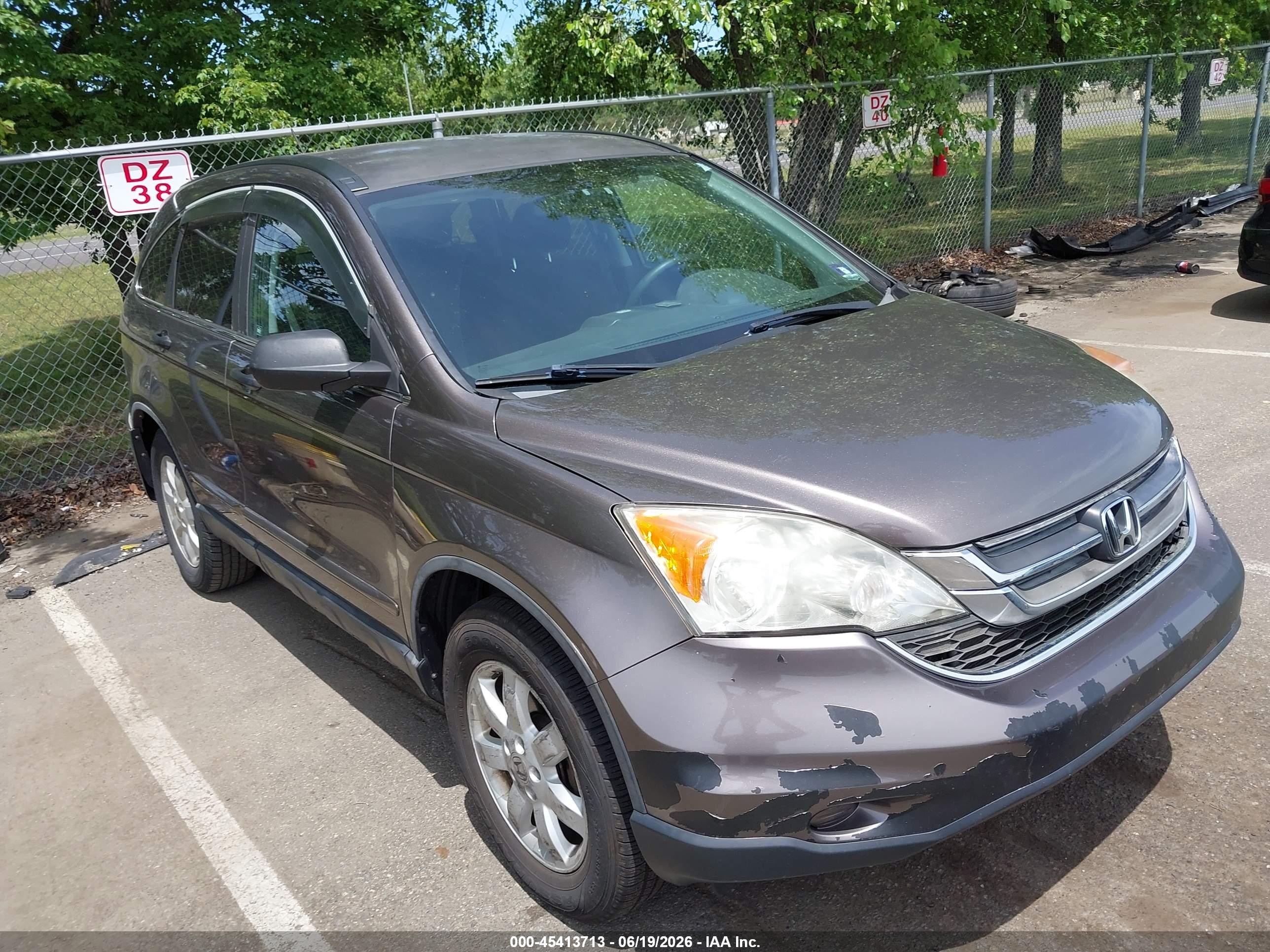 2011 Honda Cr-v Se Gray vin: 5J6RE4H43BL112004
