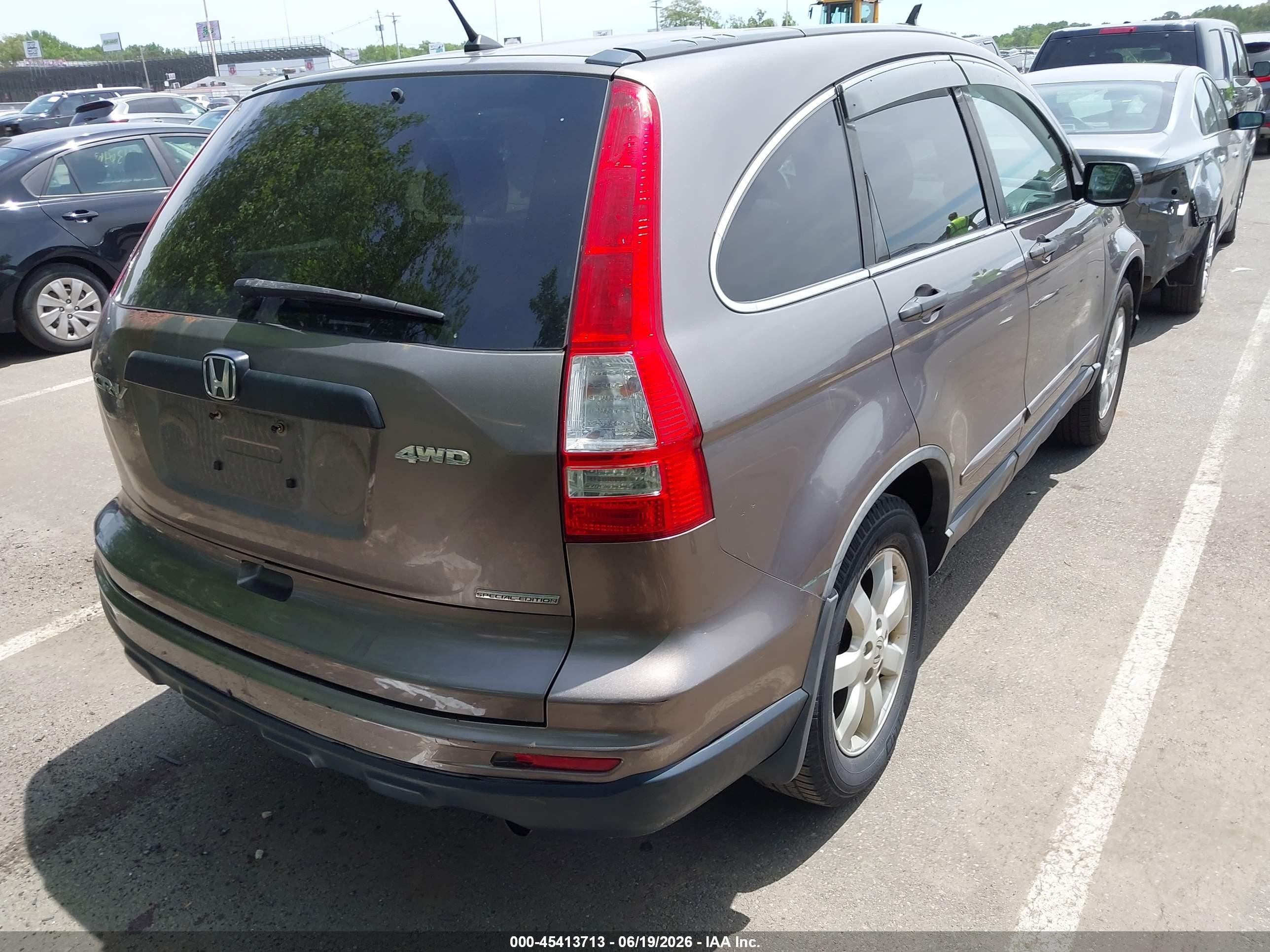 2011 Honda Cr-v Se Gray vin: 5J6RE4H43BL112004